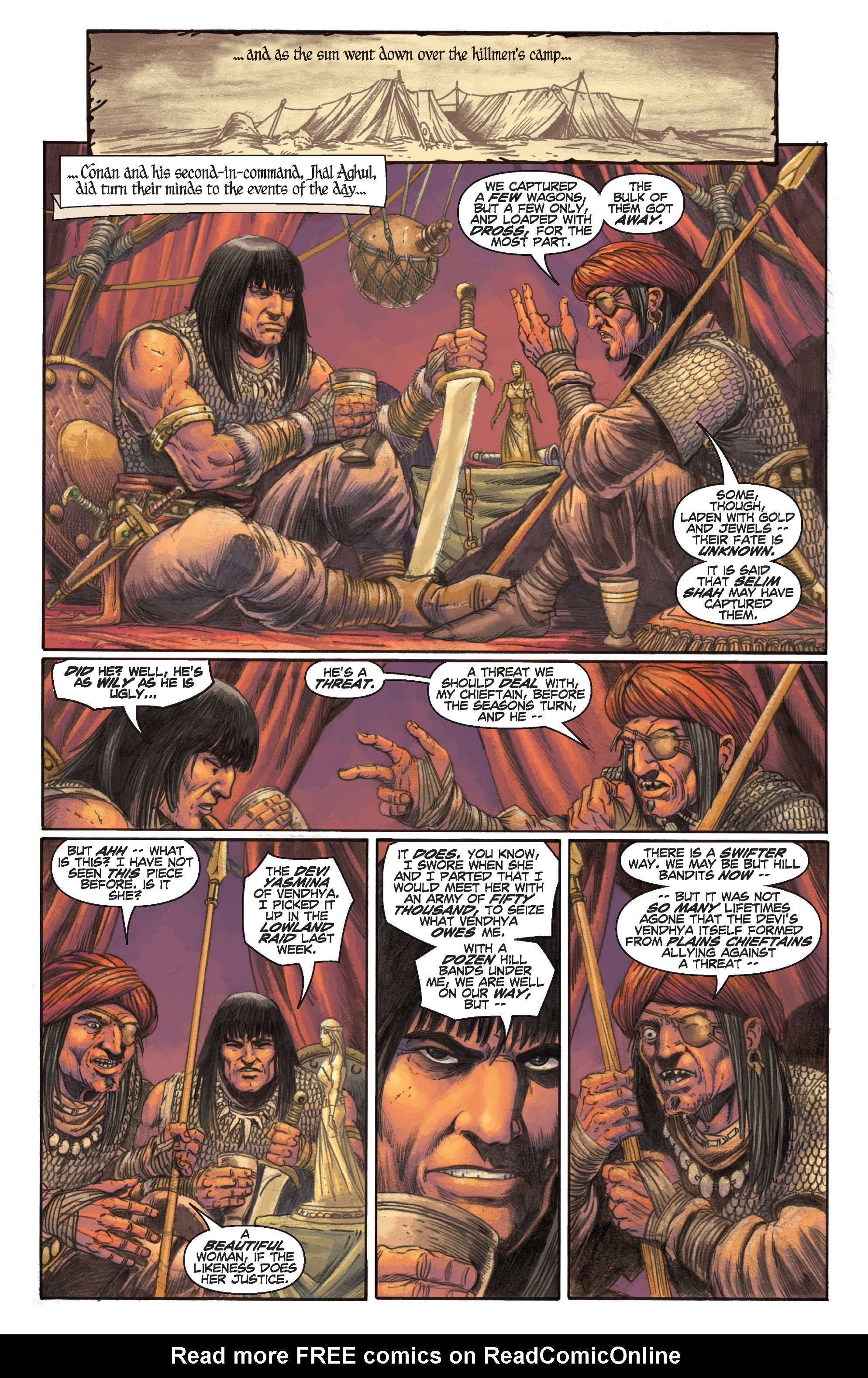 Read online Conan Chronicles Epic Collection comic -  Issue # TPB The Heart of Yag-Kosha (Part 2) - 46