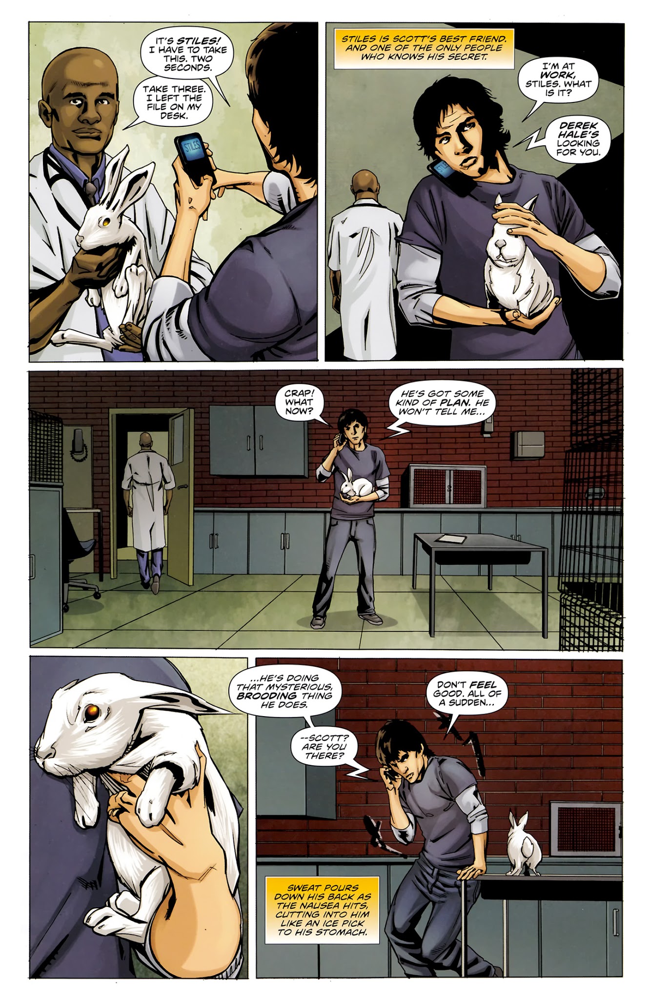 Read online Teen Wolf comic -  Issue #1 - 6
