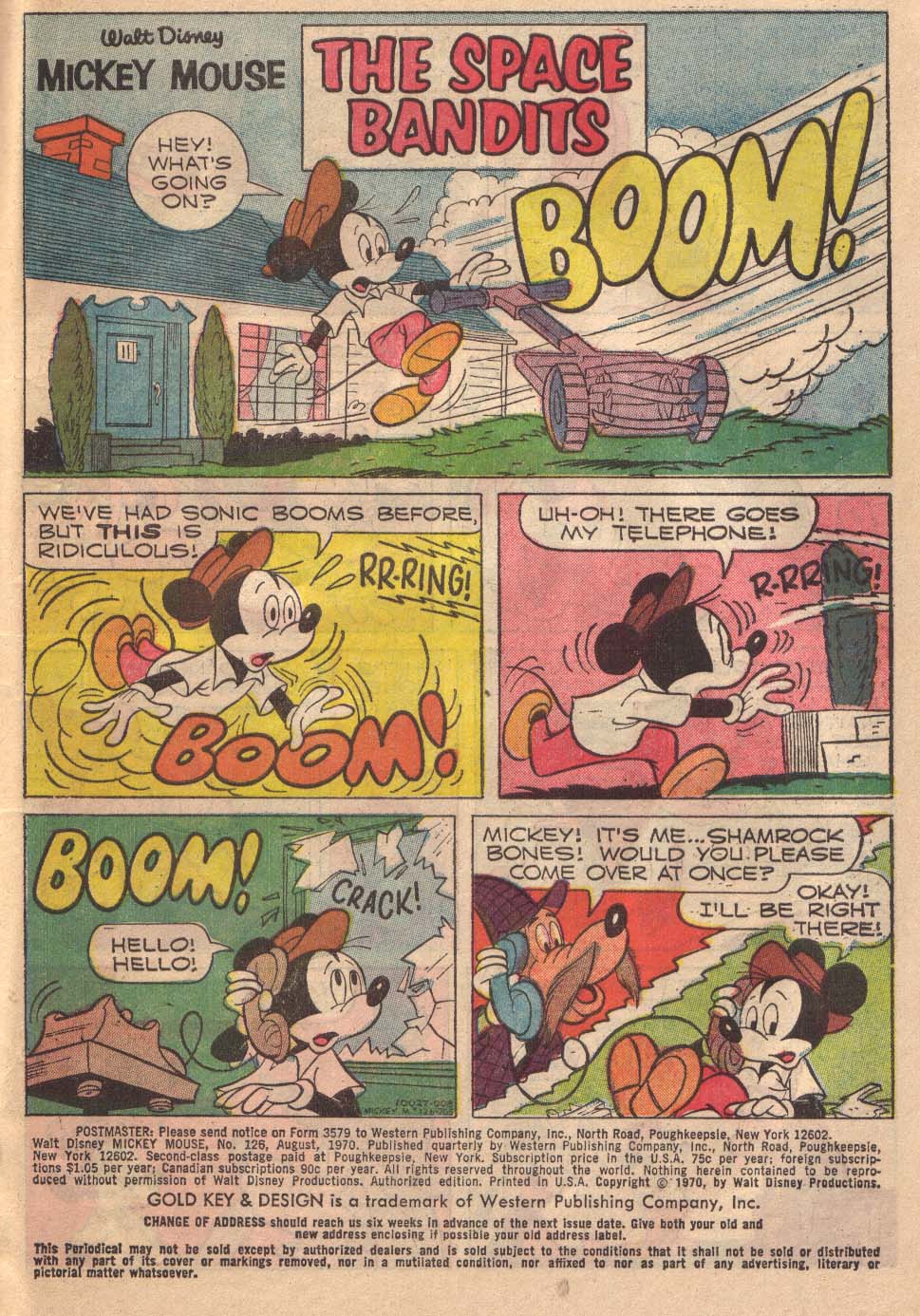 Read online Walt Disney's Mickey Mouse comic -  Issue #126 - 3