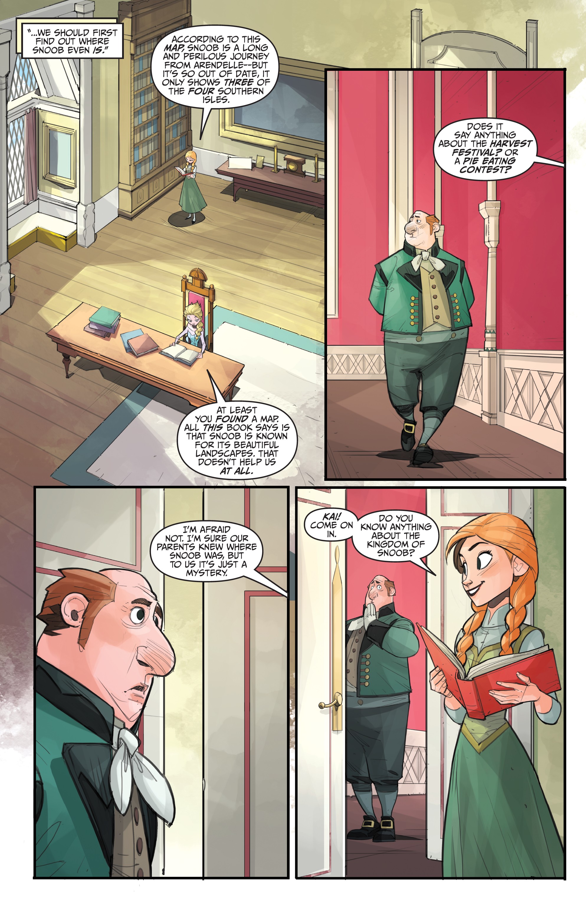 Read online Disney Frozen: Reunion Road comic -  Issue #1 - 6