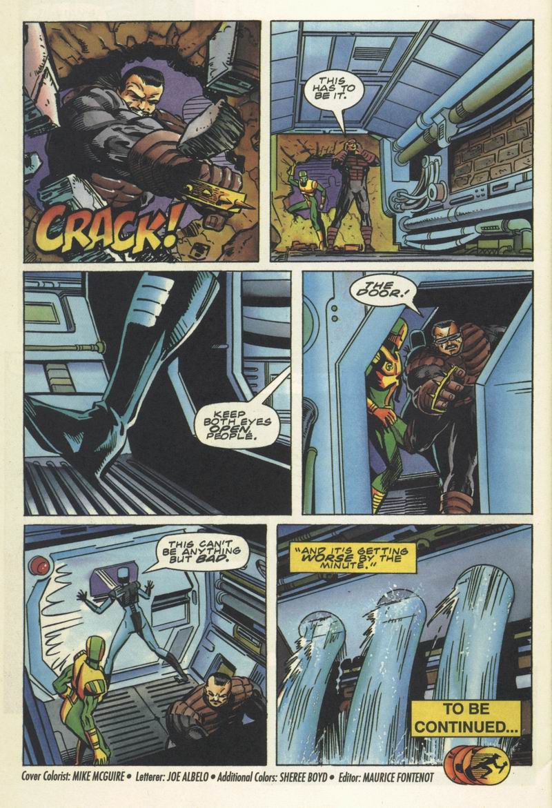 Read online Secret Weapons comic -  Issue #16 - 22