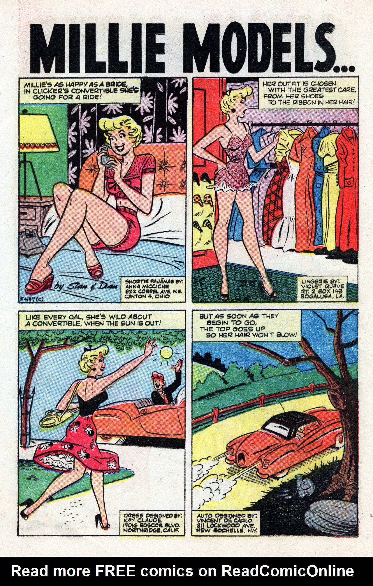 Read online Millie the Model comic -  Issue #59 - 12