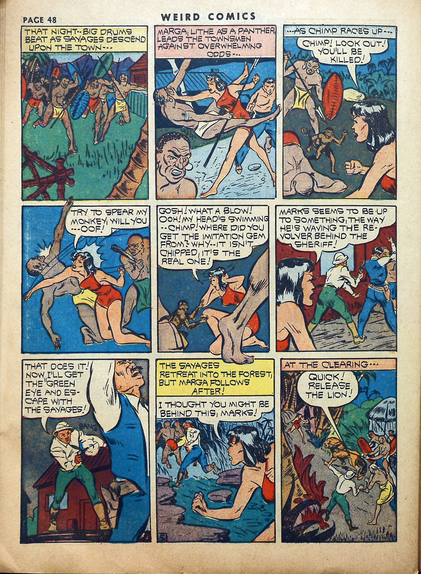 Read online Weird Comics comic -  Issue #20 - 49