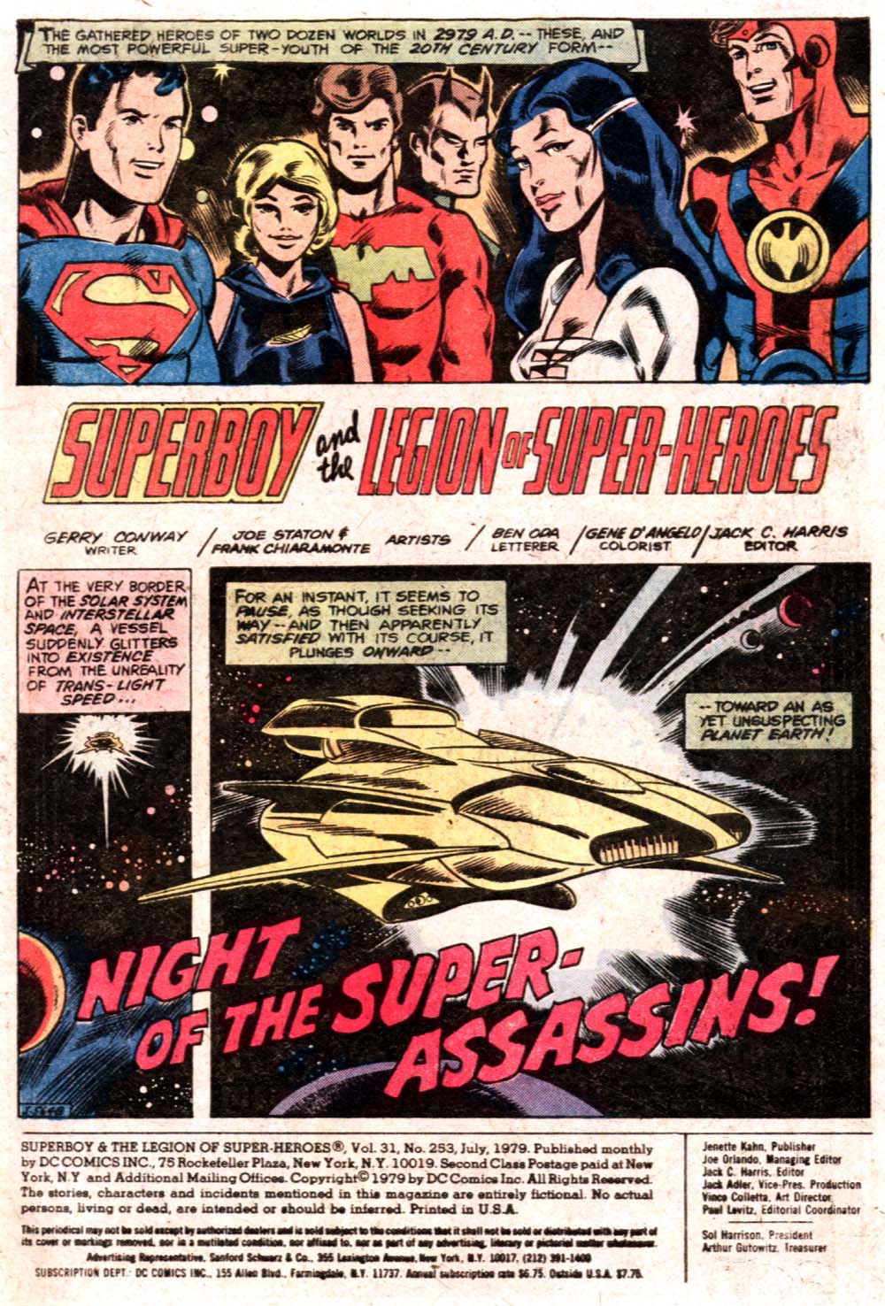 Read online Superboy (1949) comic -  Issue #253 - 2