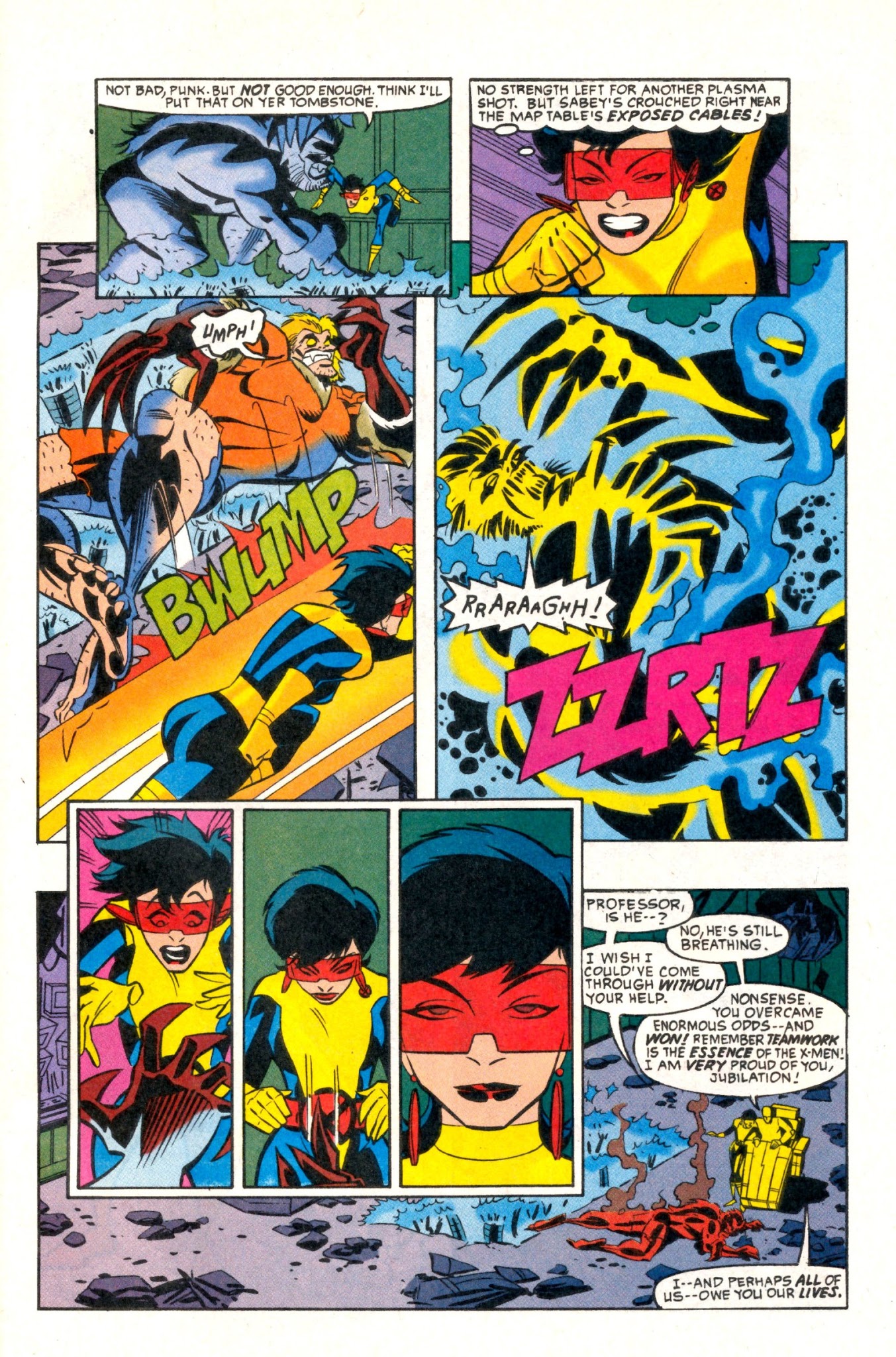 Read online The Adventures of the X-Men comic -  Issue #7 - 33