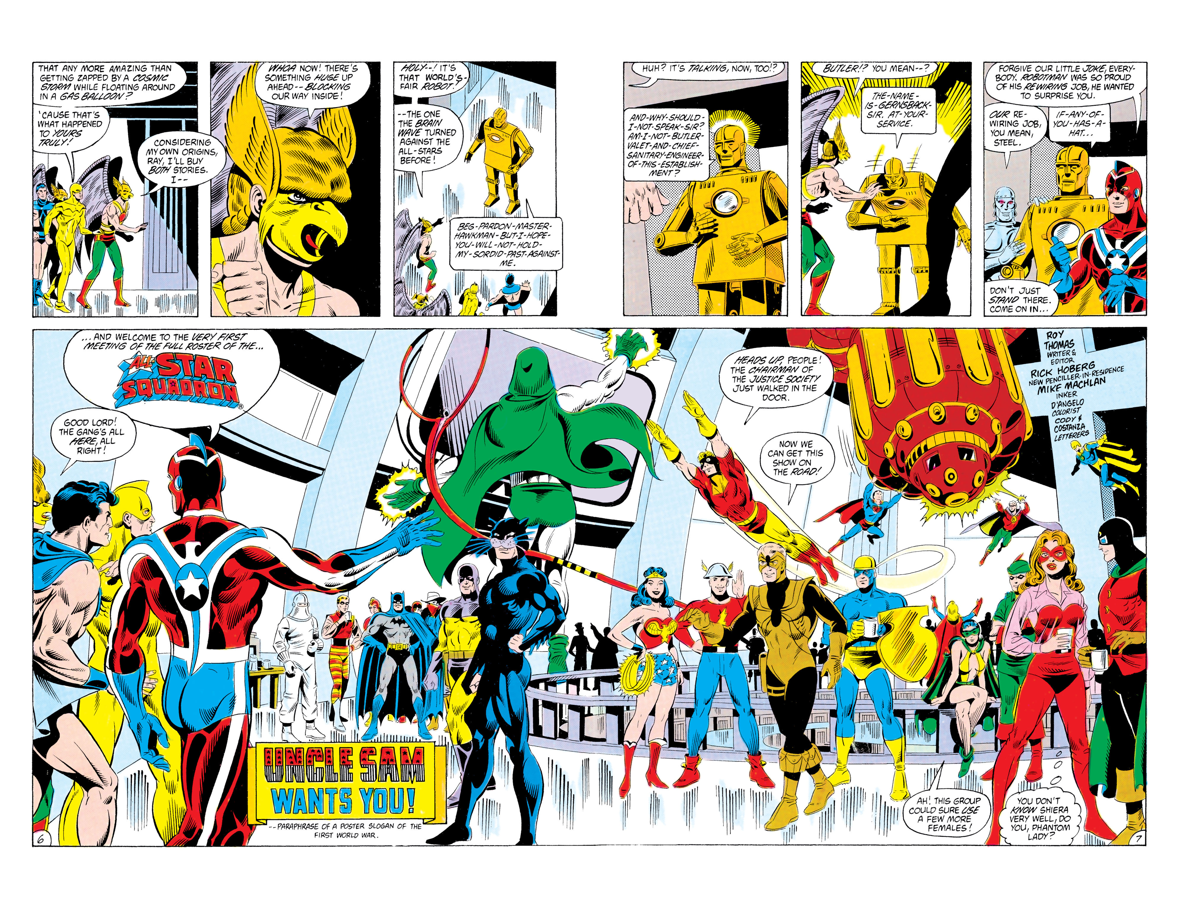 Read online All-Star Squadron comic -  Issue #31 - 7