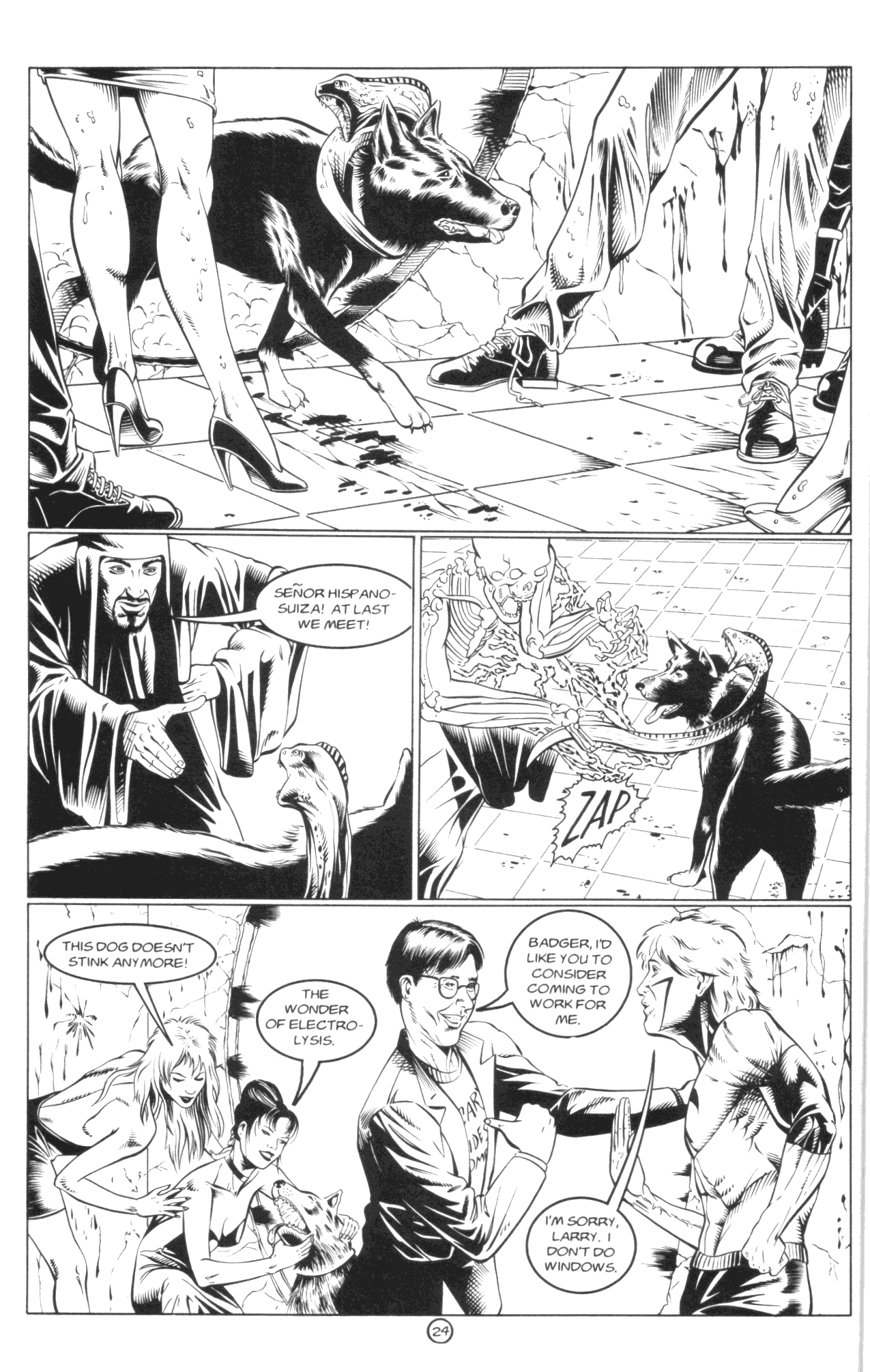 Read online The Badger (1997) comic -  Issue #3 - 26
