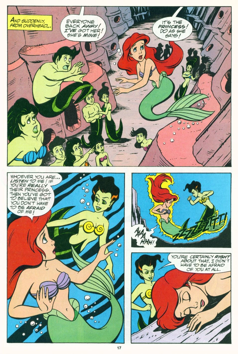 Read online Disney's The Little Mermaid Limited Series comic -  Issue #1 - 17