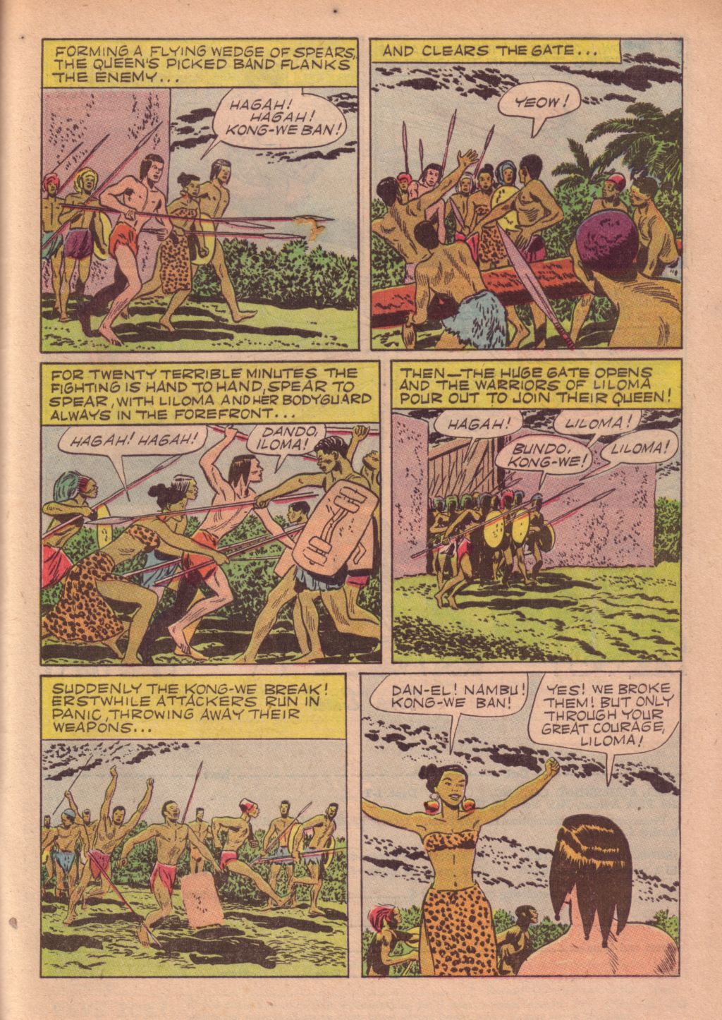 Read online Tarzan (1948) comic -  Issue #28 - 33