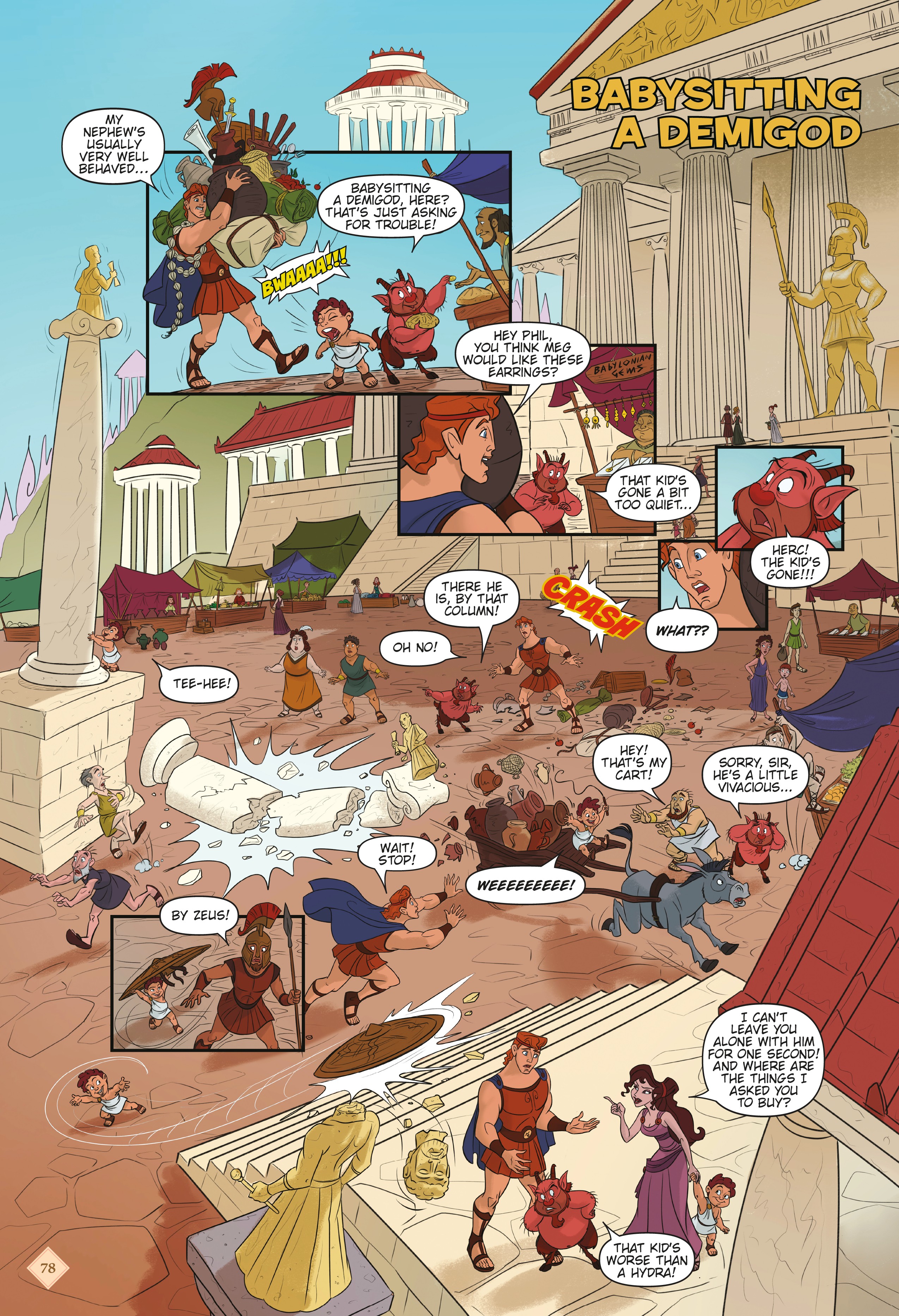 Read online Disney Storied Places comic -  Issue # TPB - 63