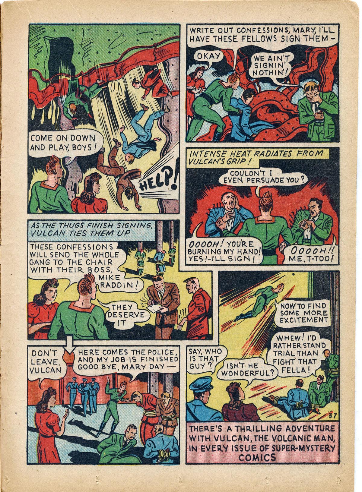 Read online Super-Mystery Comics comic -  Issue #2 - 40
