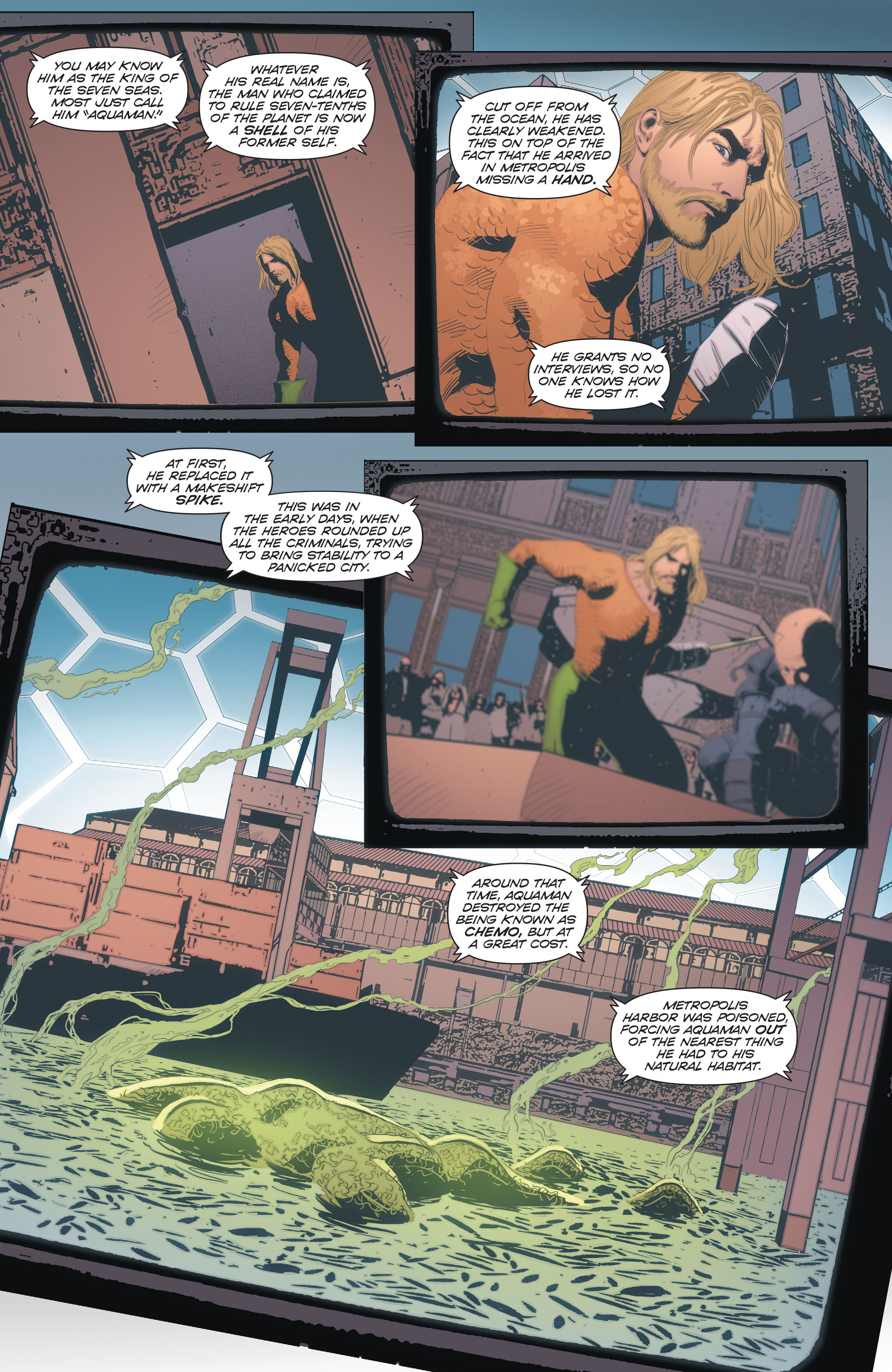 Read online Convergence Aquaman comic -  Issue #1 - 8
