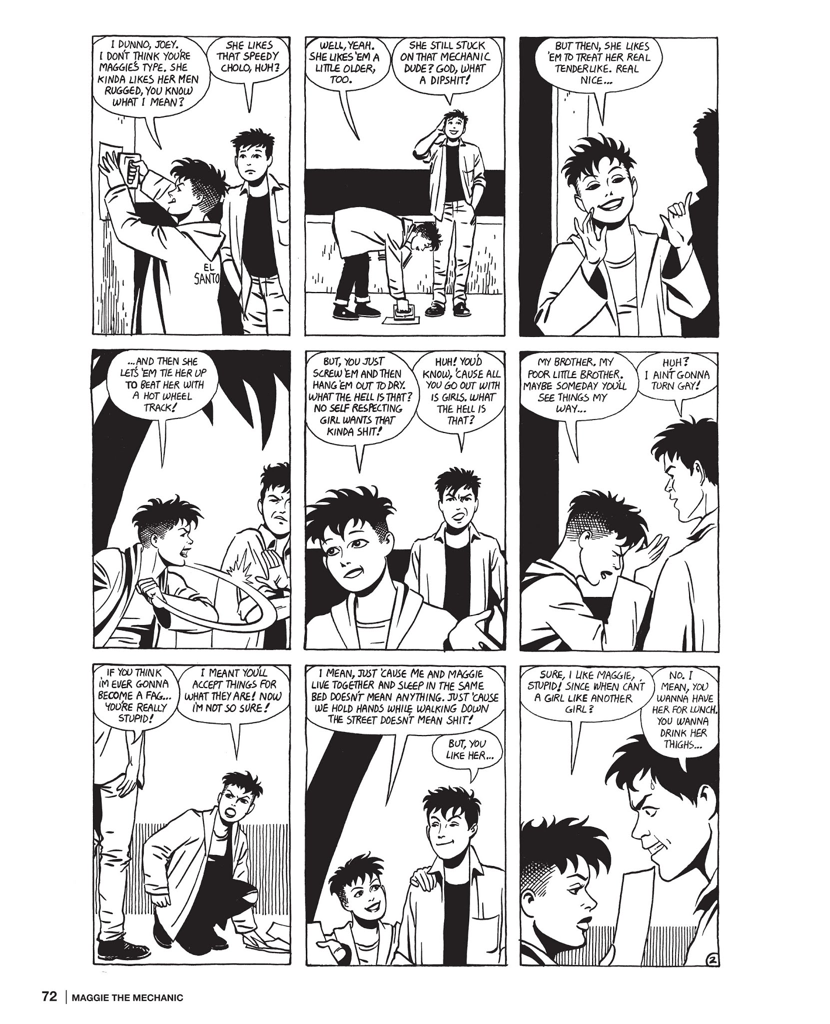 Read online Maggie the Mechanic: The Love & Rockets Library - Locas comic -  Issue # TPB (Part 1) - 72