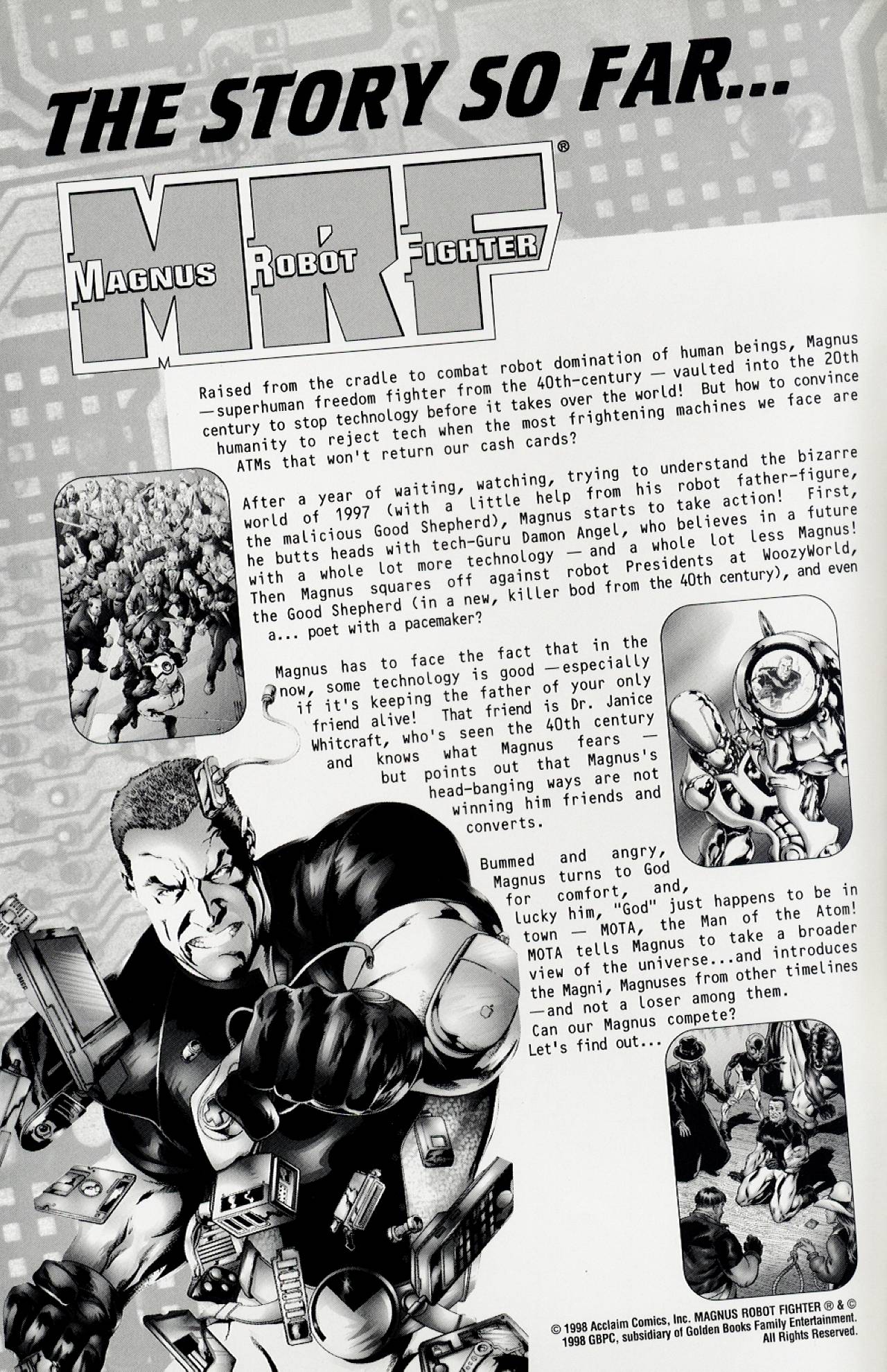 Read online Magnus Robot Fighter (1997) comic -  Issue #9 - 2