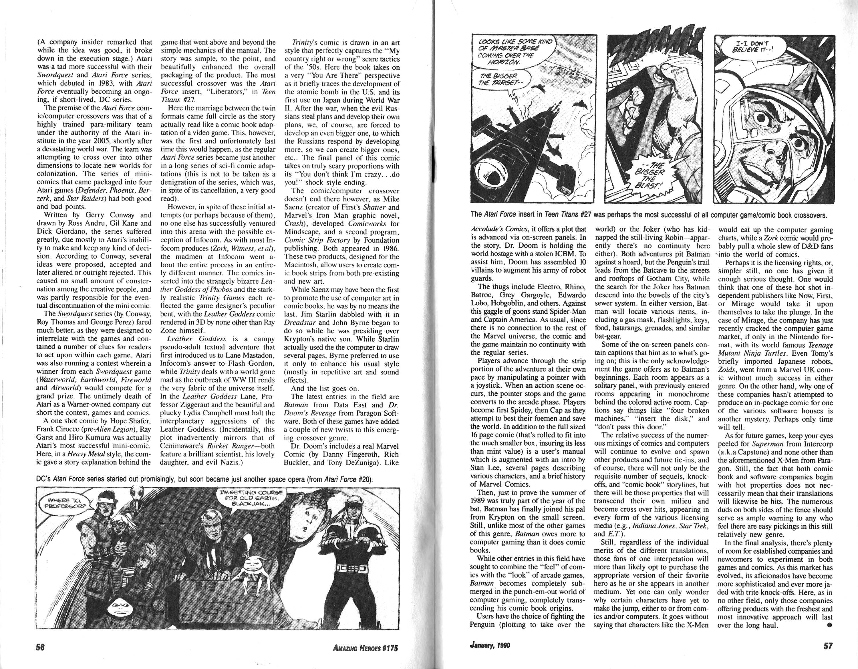 Read online Amazing Heroes comic -  Issue #175 - 29