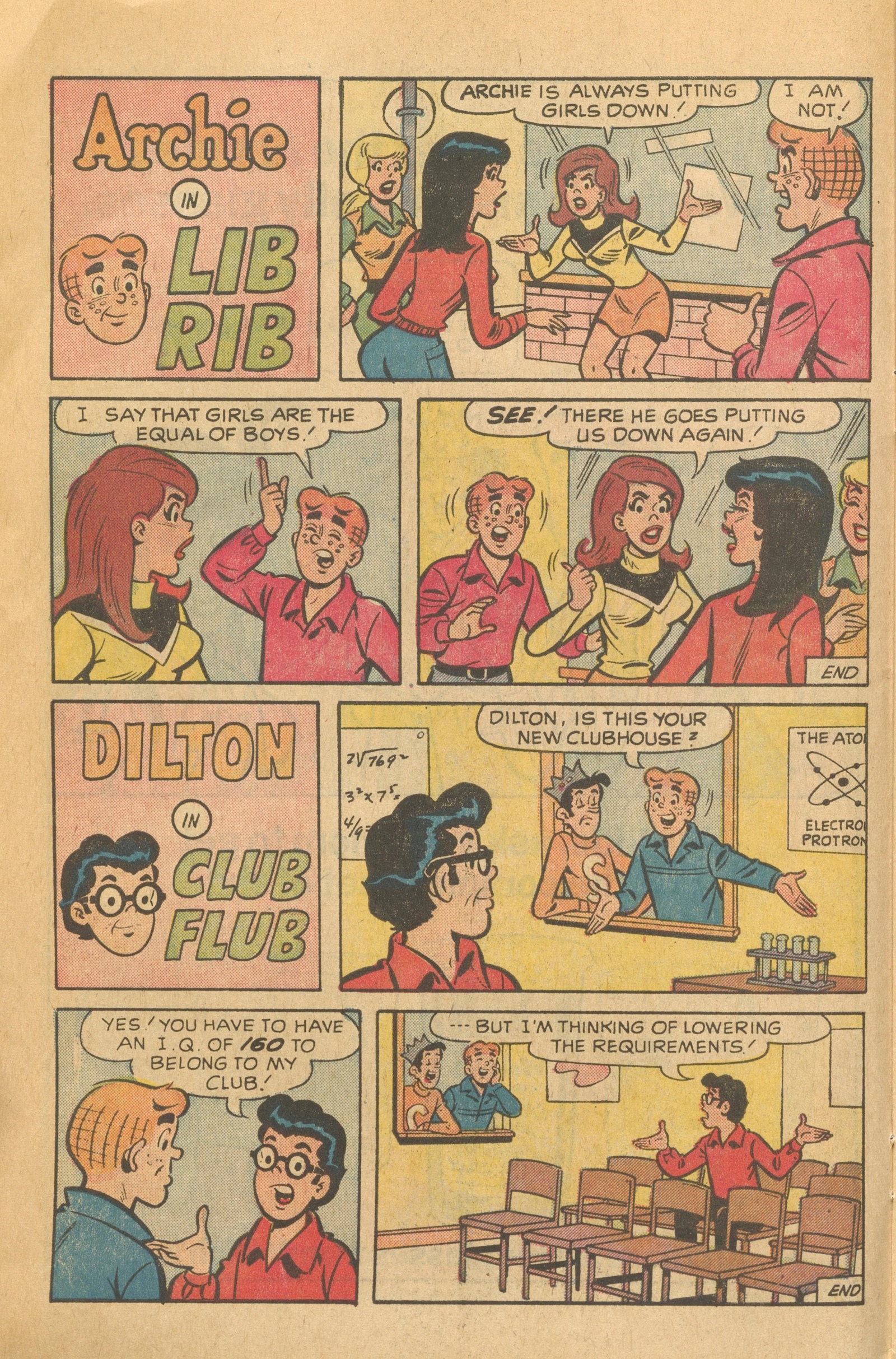 Read online Archie's Joke Book Magazine comic -  Issue #182 - 10