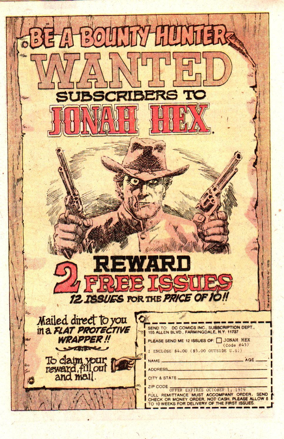 Read online Jonah Hex (1977) comic -  Issue #30 - 20