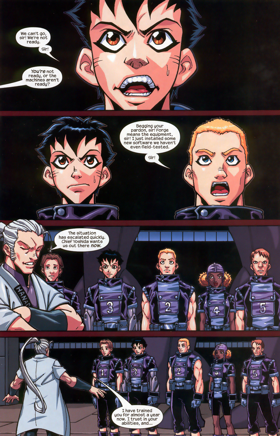 Read online X-Men: Ronin comic -  Issue #4 - 4
