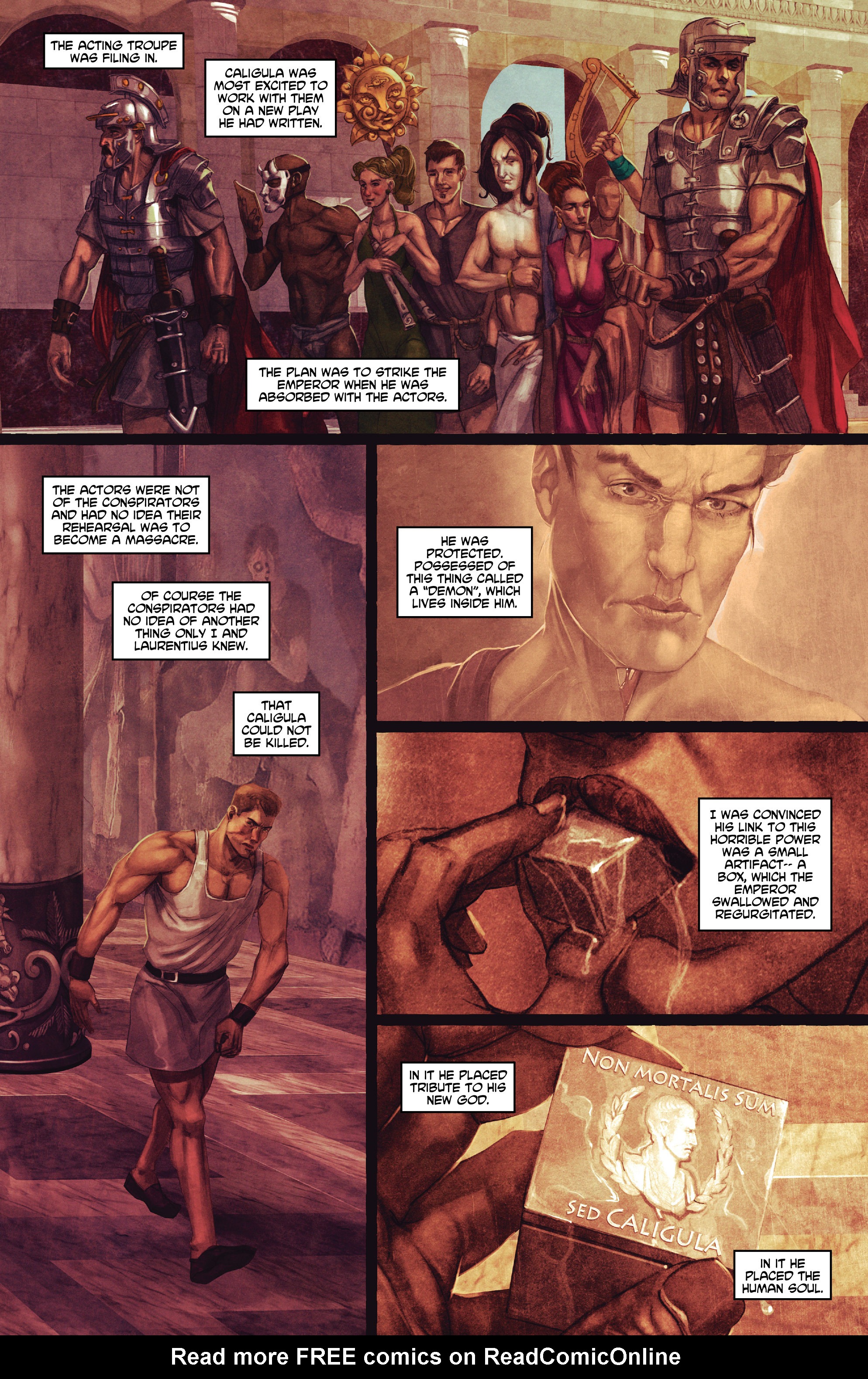 Read online Caligula comic -  Issue #6 - 7