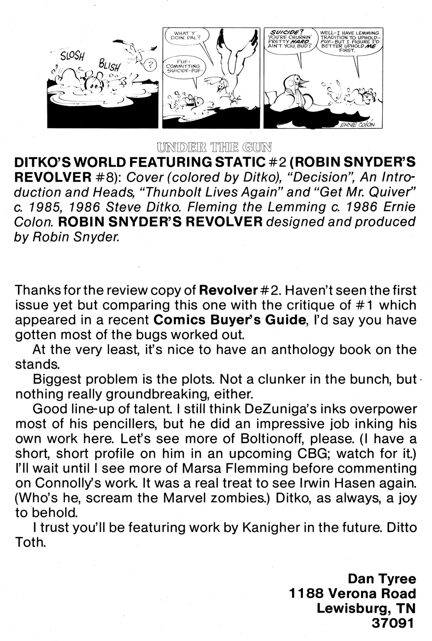 Read online Ditko's World featuring Static comic -  Issue #2 - 4