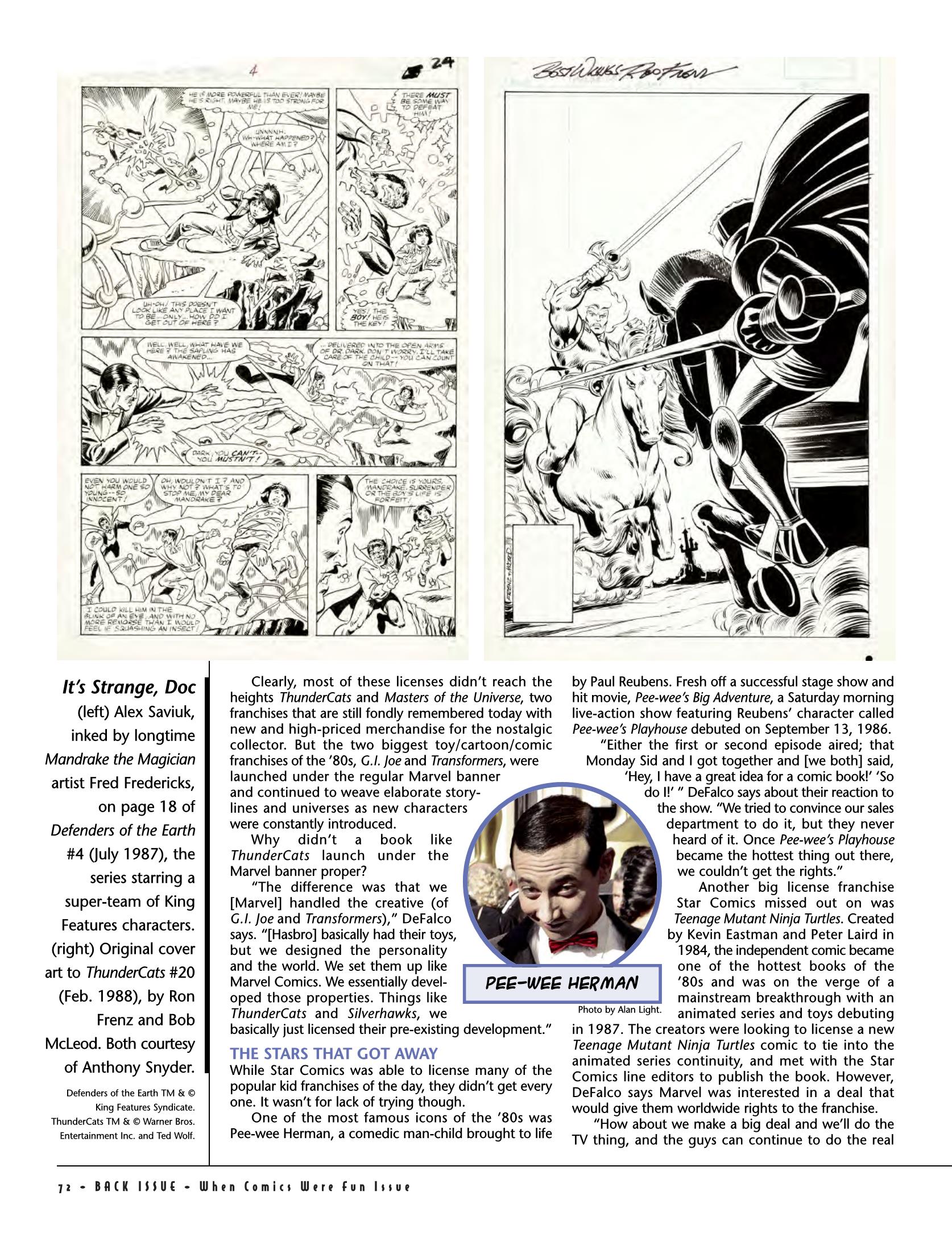 Read online Back Issue comic -  Issue #77 - 72