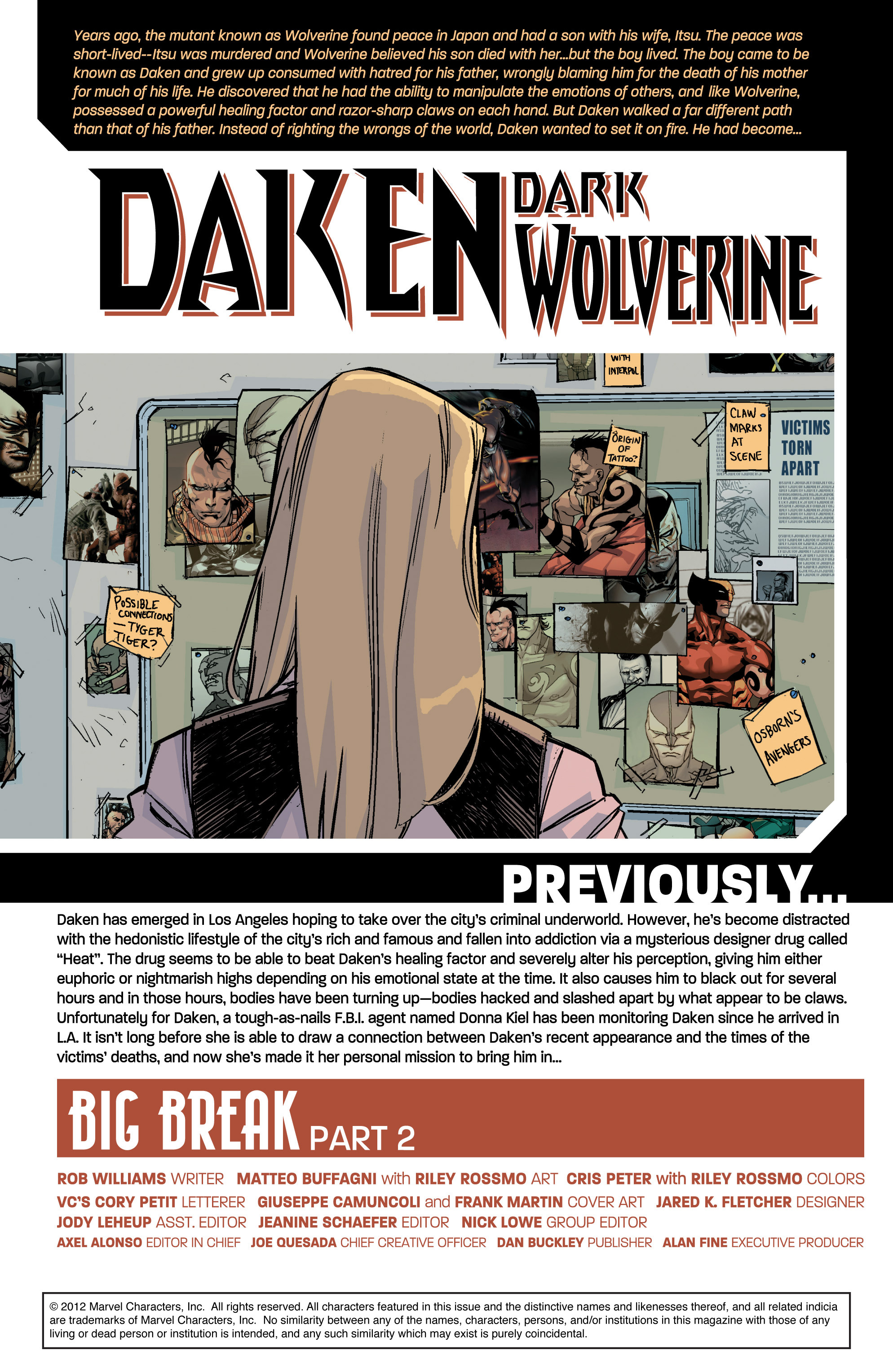 Read online Daken: Dark Wolverine comic -  Issue #11 - 2