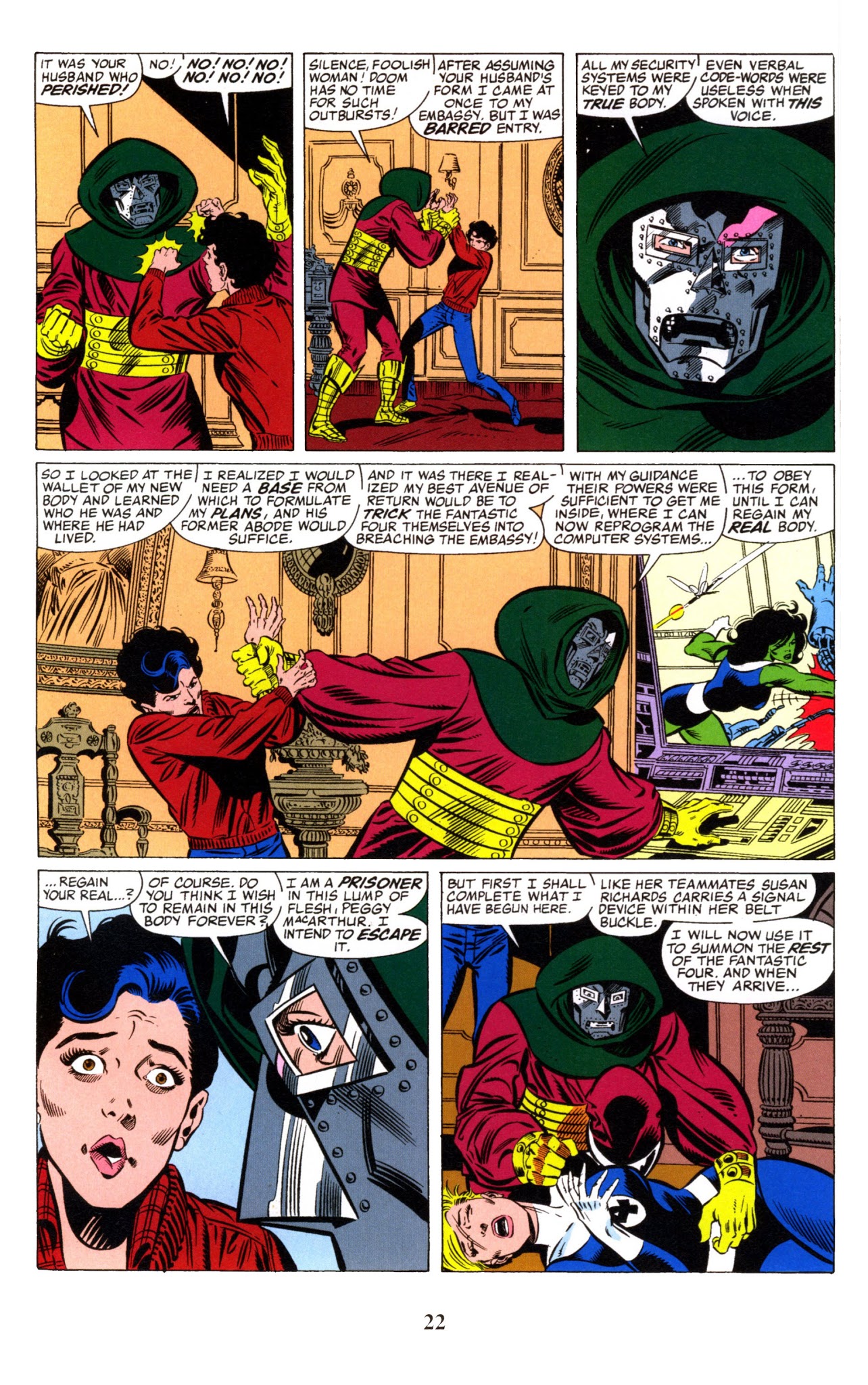 Read online Fantastic Four Visionaries: John Byrne comic -  Issue # TPB 8 - 24