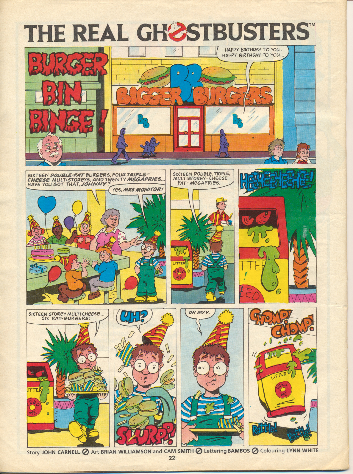 Read online The Real Ghostbusters comic -  Issue #15 - 22