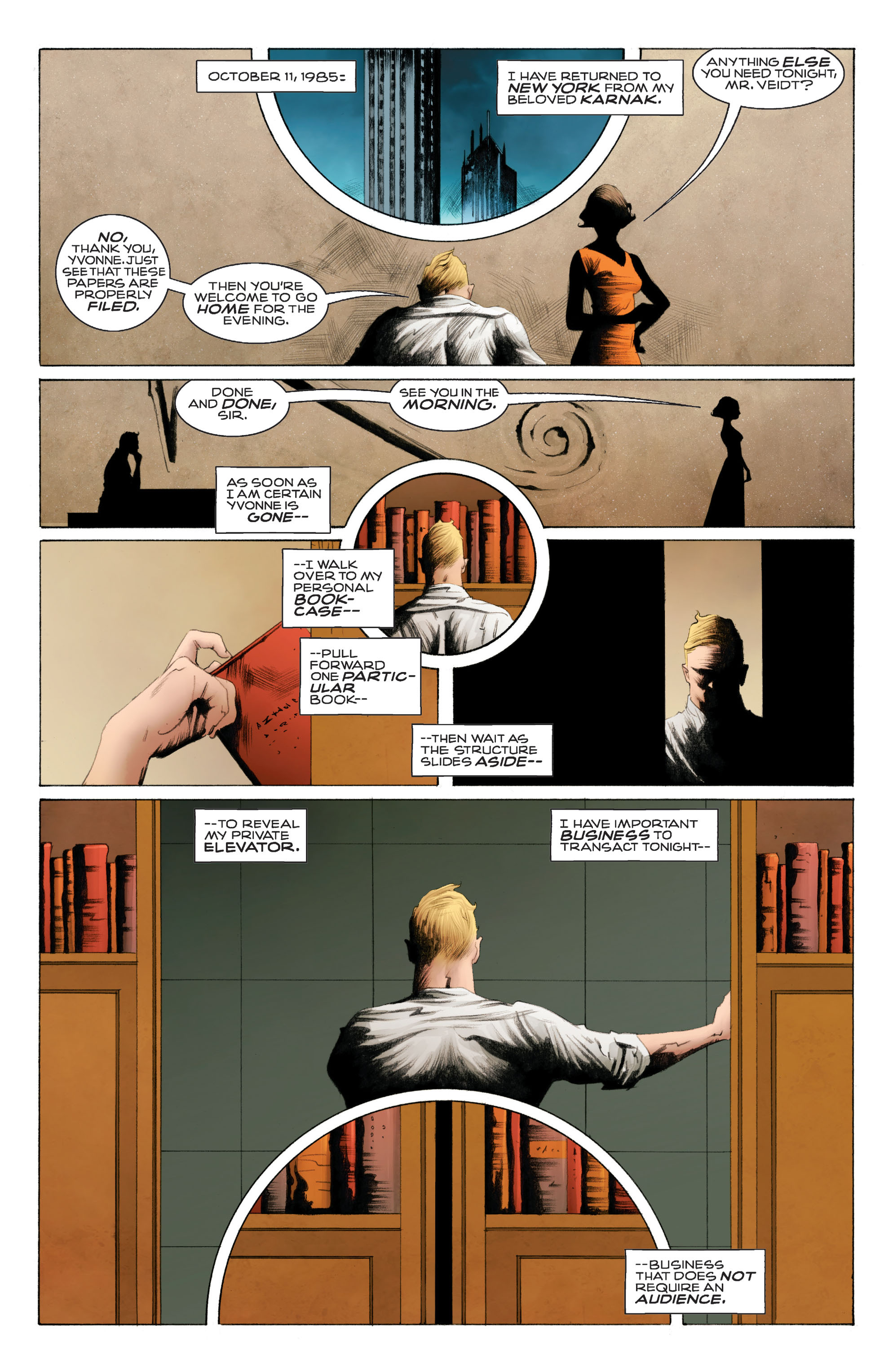 Read online Before Watchmen: Ozymandias comic -  Issue #6 - 22