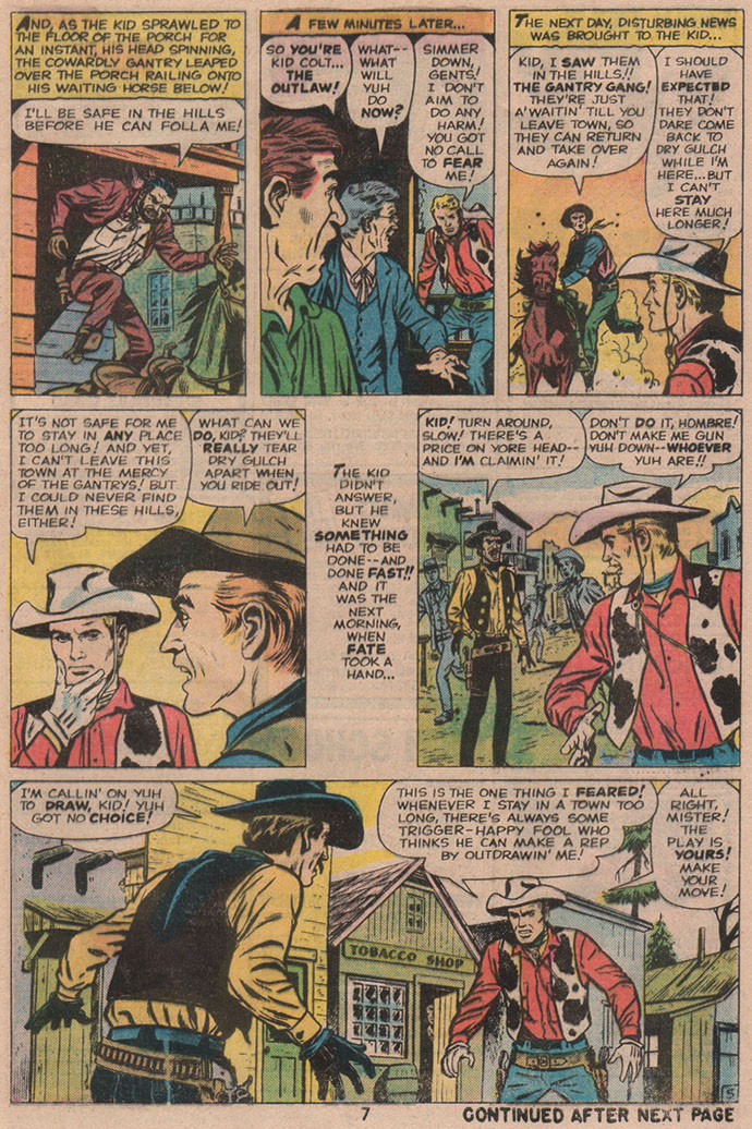 Read online Kid Colt Outlaw comic -  Issue #208 - 9