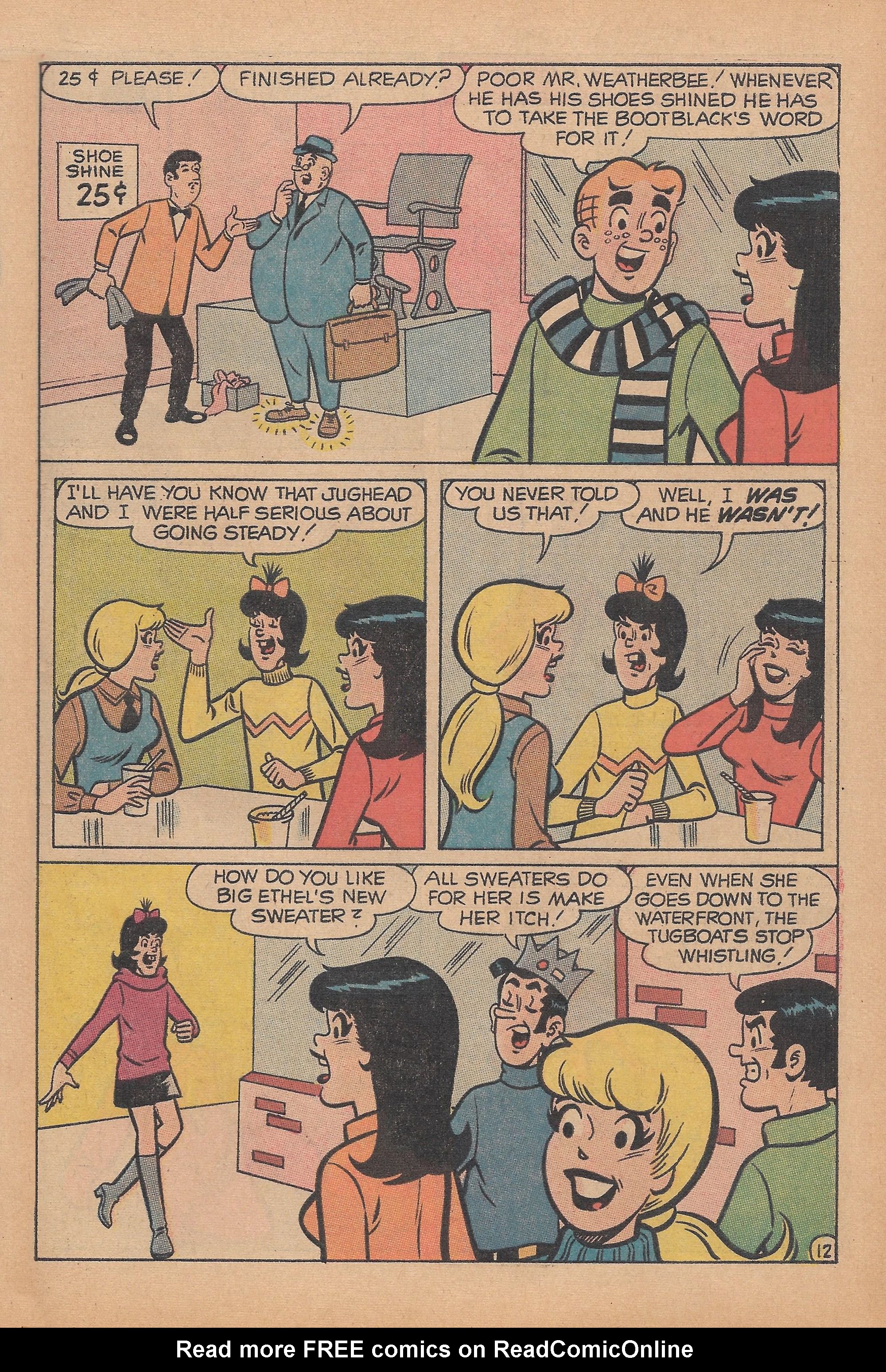 Read online Archie's TV Laugh-Out comic -  Issue #2 - 27