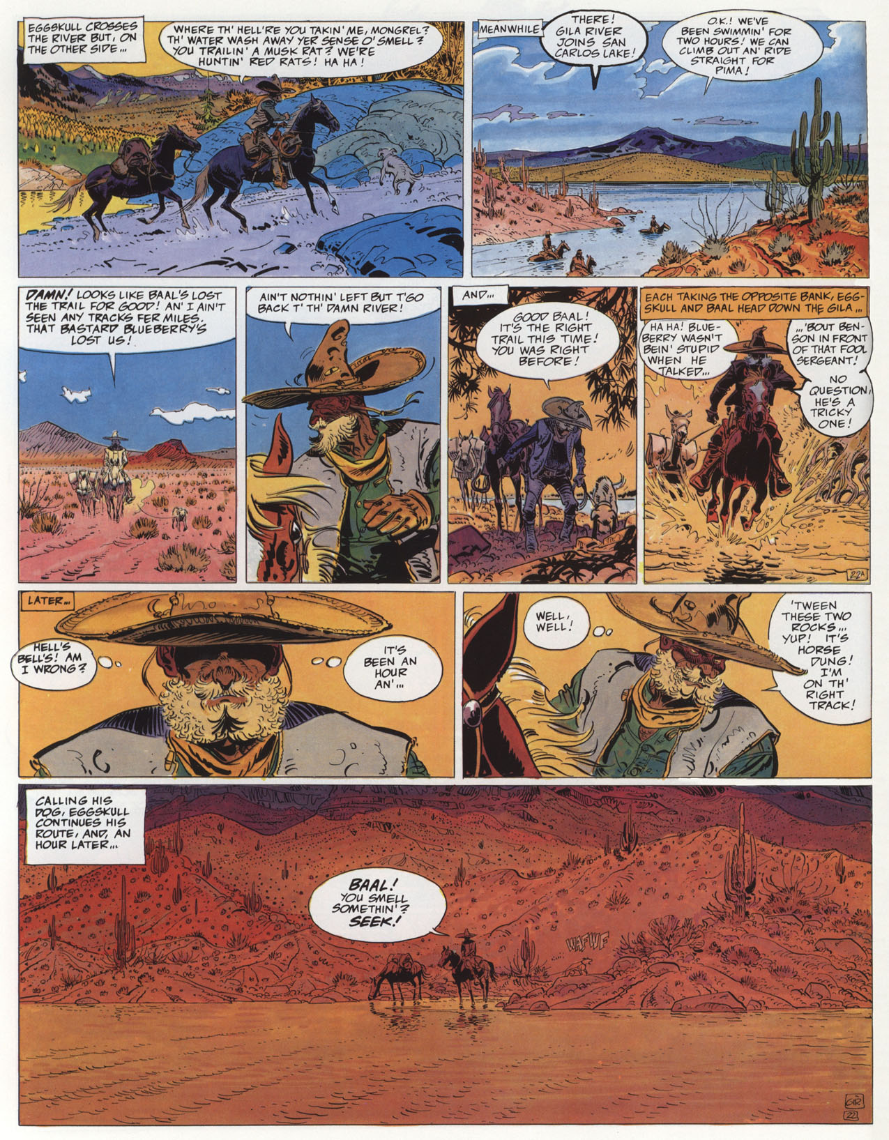 Read online Epic Graphic Novel: Blueberry comic -  Issue #4 - 74