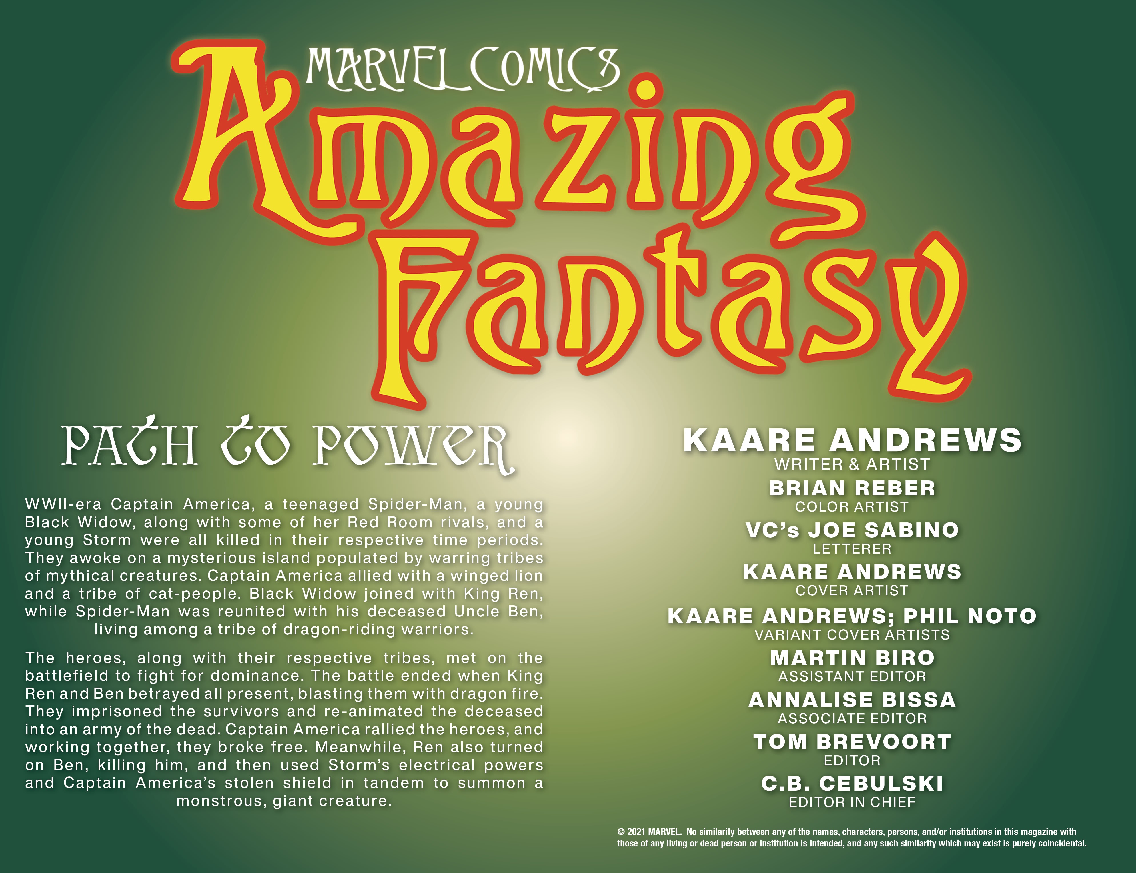 Read online Amazing Fantasy (2021) comic -  Issue #5 - 7