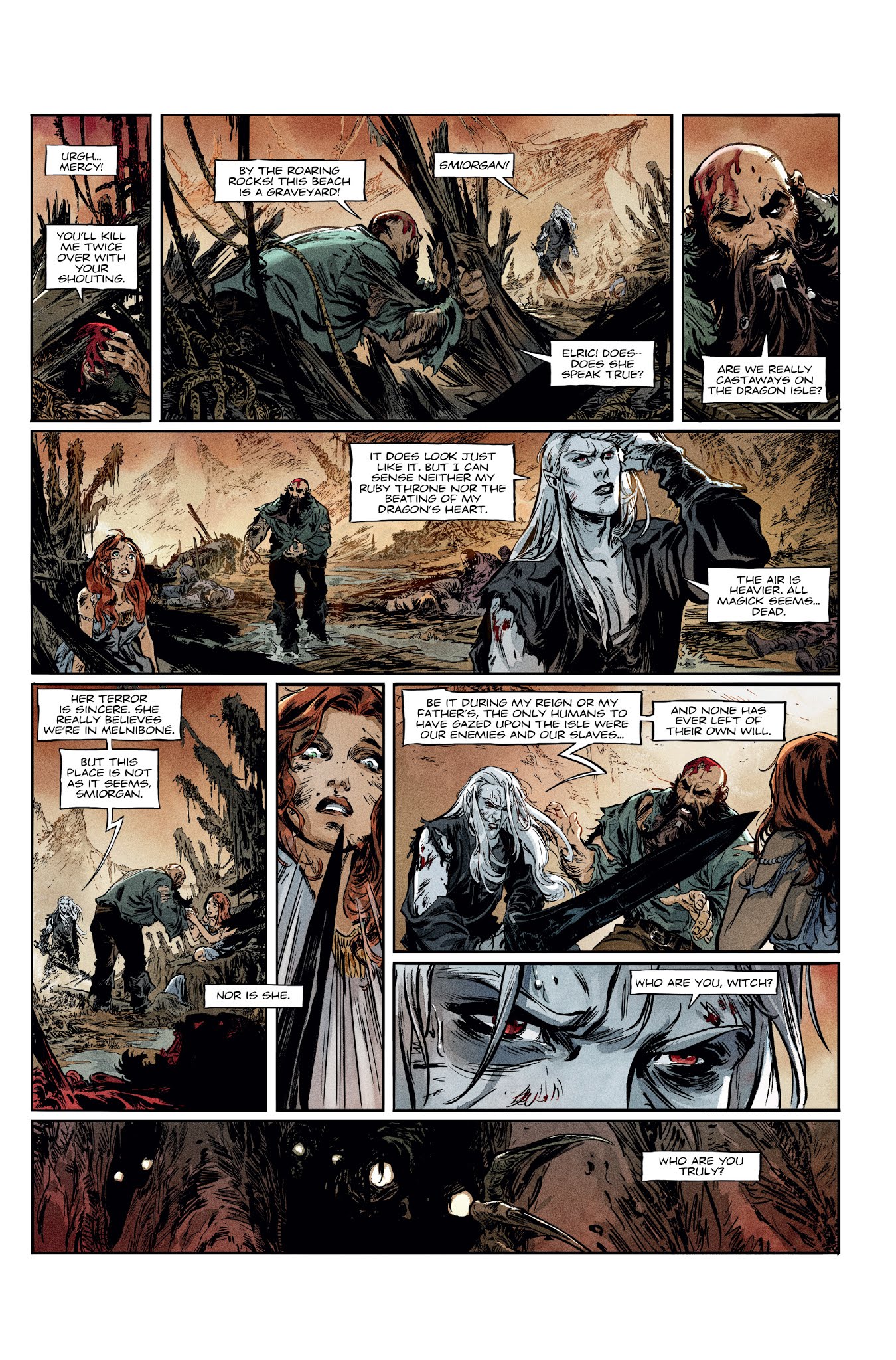 Read online Elric: The White Wolf comic -  Issue #2 - 8