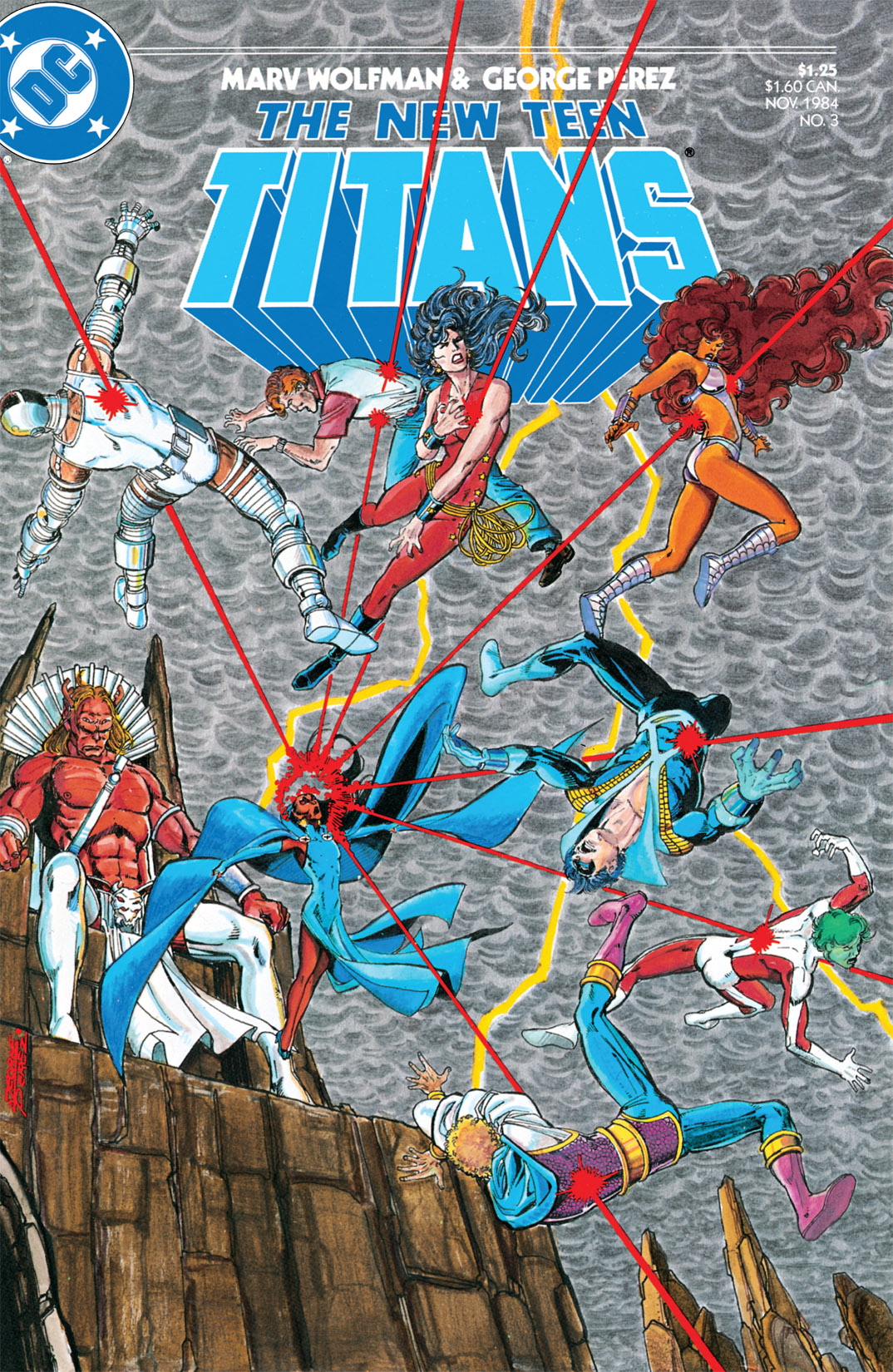 Read online The New Teen Titans (1984) comic -  Issue #3 - 1