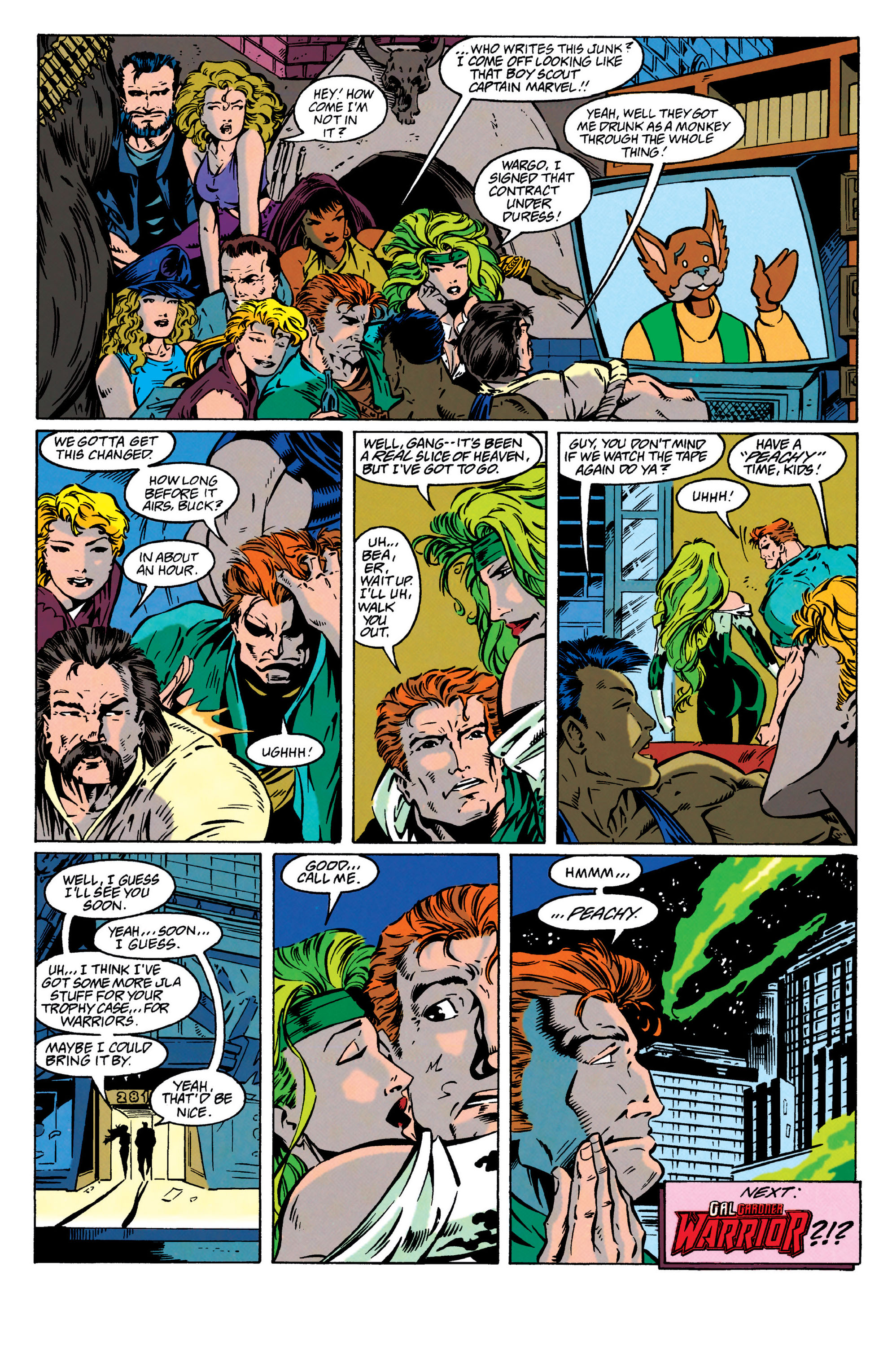 Read online Guy Gardner: Warrior comic -  Issue #41 - 21