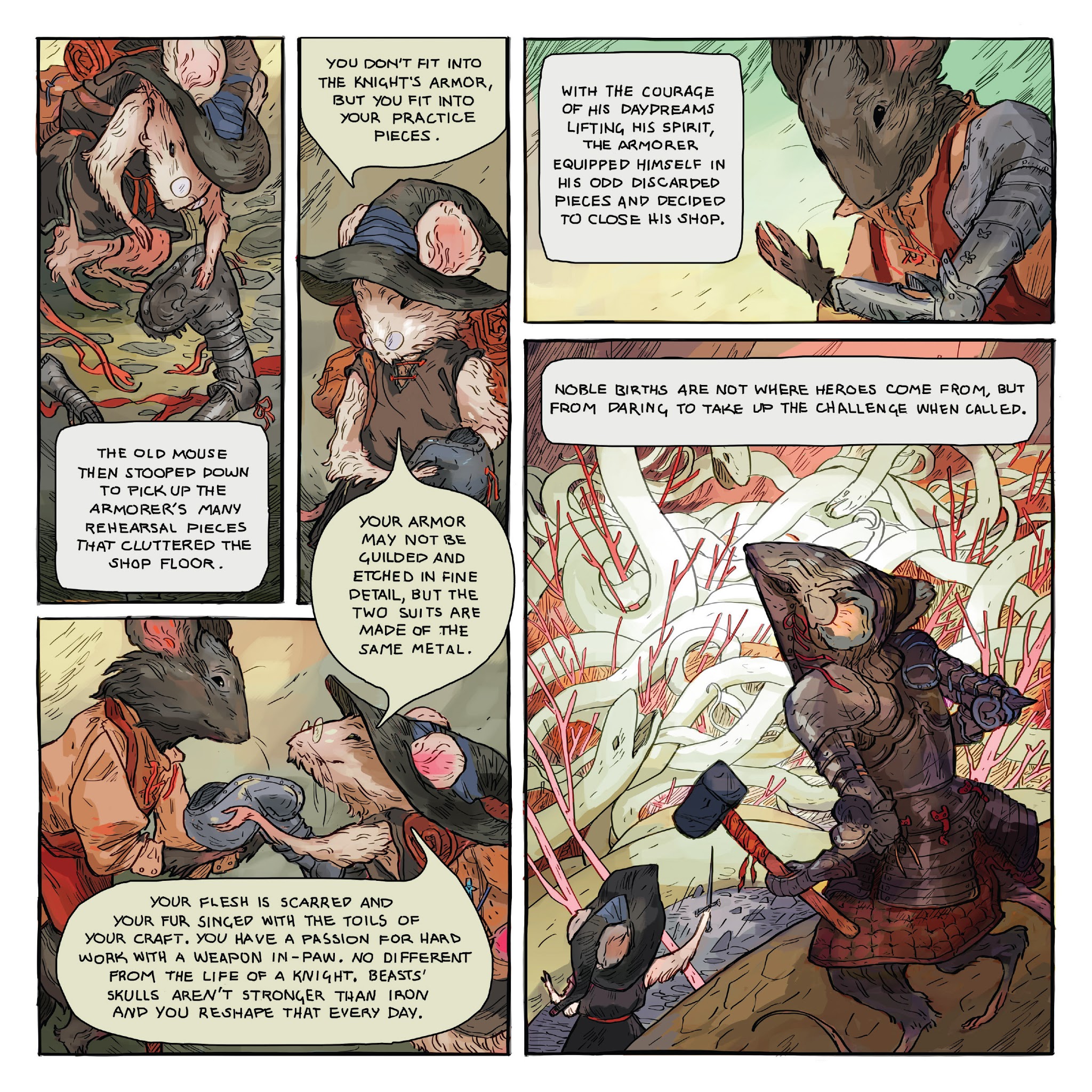 Read online Mouse Guard: Legends of the Guard Volume Three comic -  Issue # TPB - 35