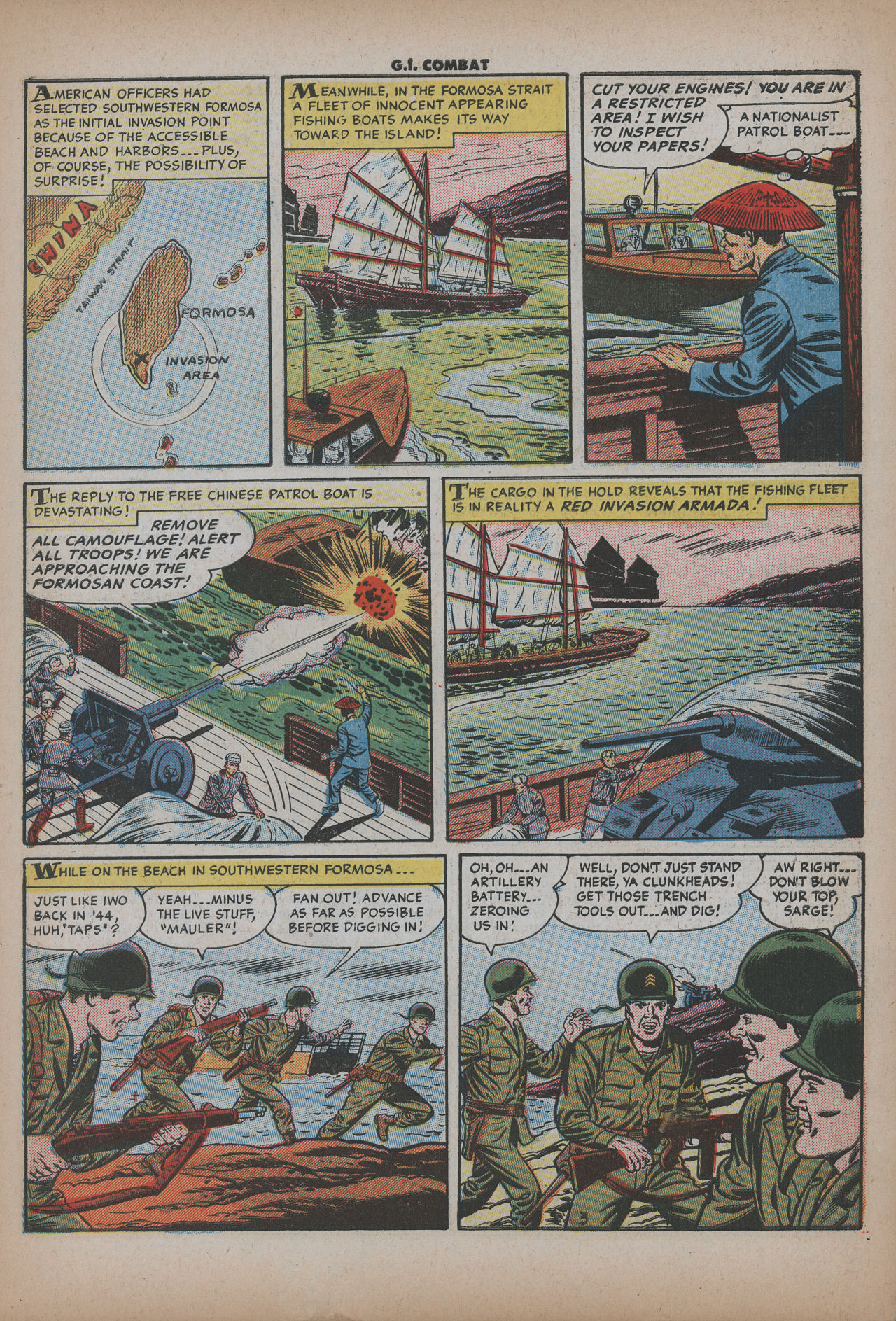 Read online G.I. Combat (1952) comic -  Issue #19 - 5