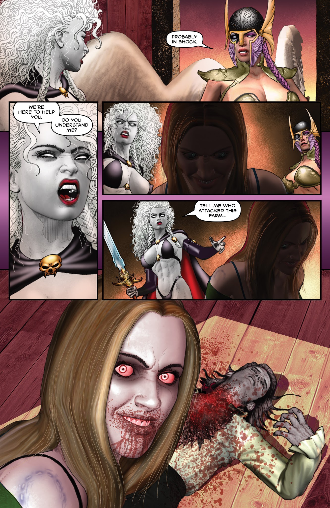 Read online Lady Death: Apocalypse comic -  Issue #2 - 14