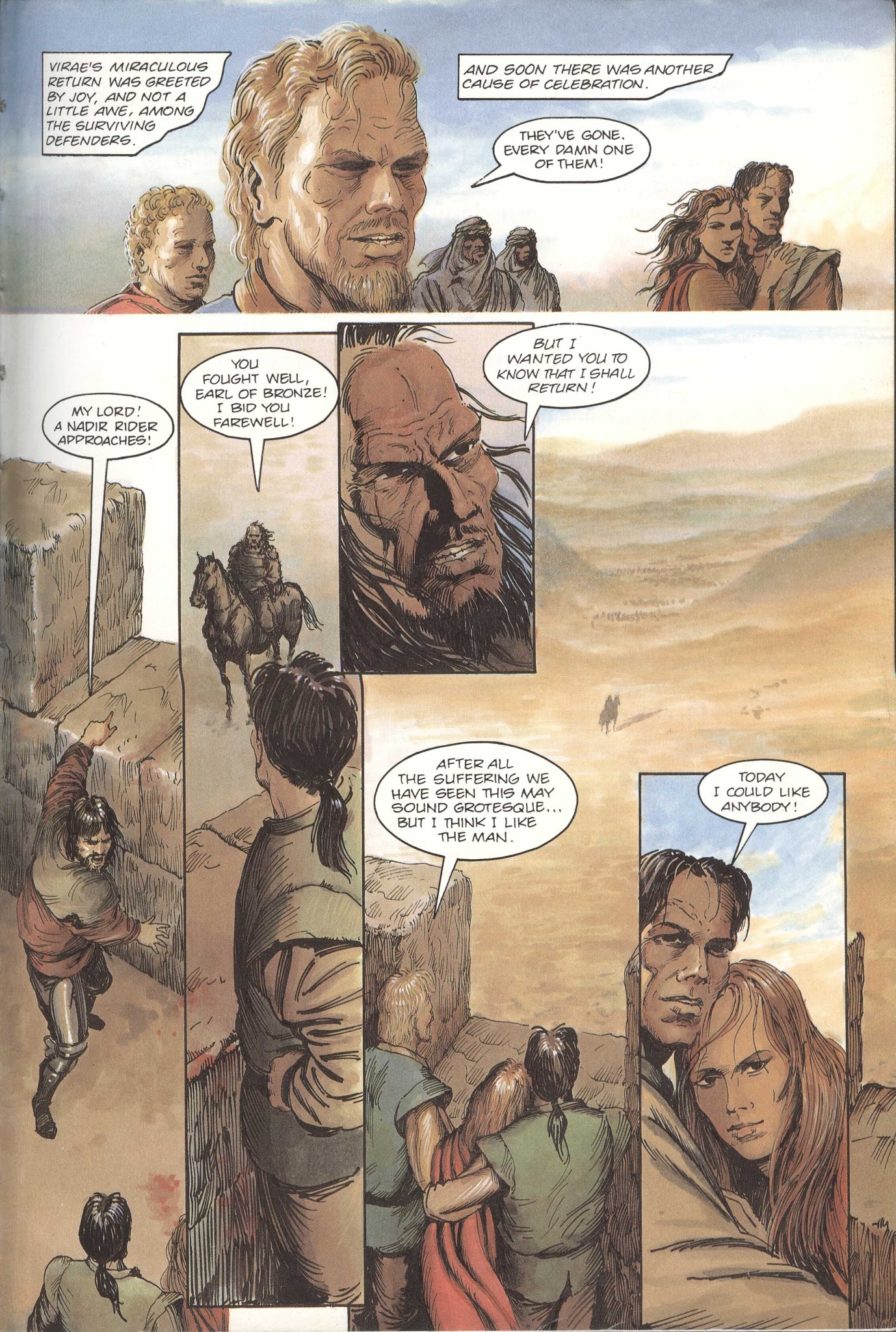 Read online David Gemmell's Legend: A Graphic Novel comic -  Issue # TPB - 96