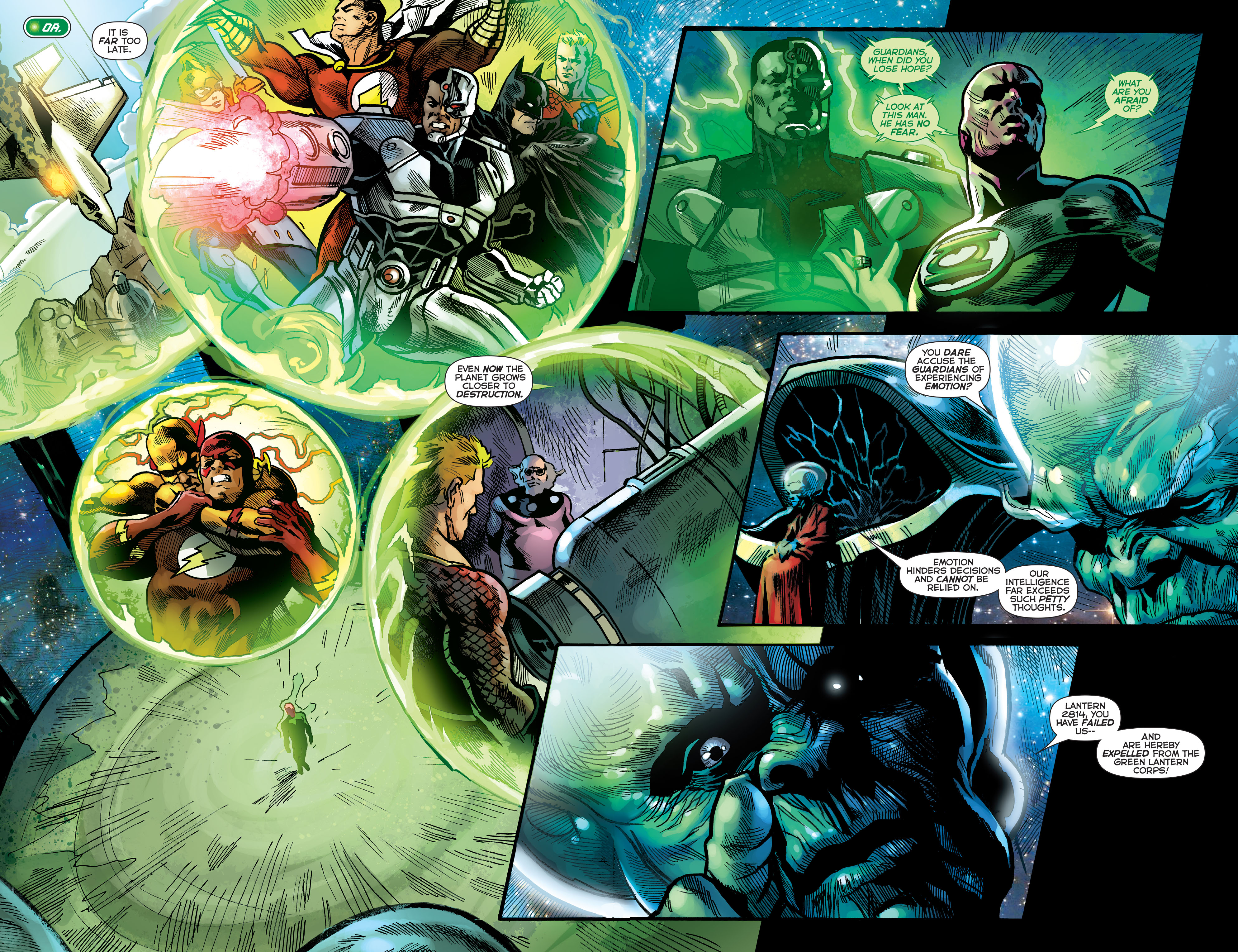Read online Flashpoint: Abin Sur - The Green Lantern comic -  Issue #3 - 9