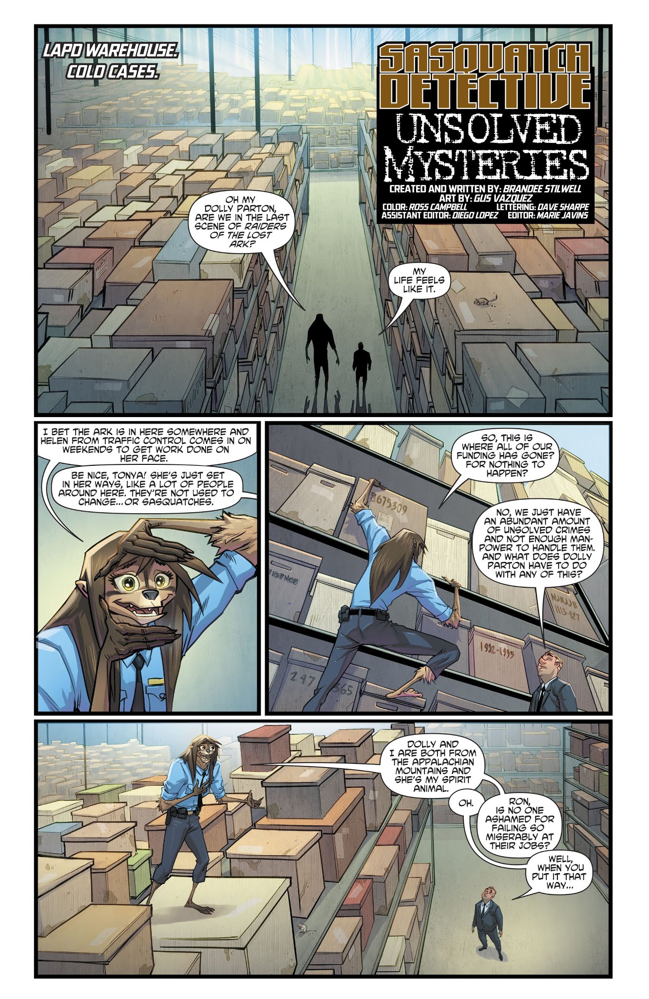 Read online Sasquatch Detective Special comic -  Issue # Full - 39