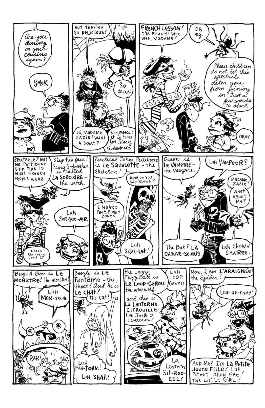 Read online Scary Godmother Comic Book Stories comic -  Issue # TPB - 282