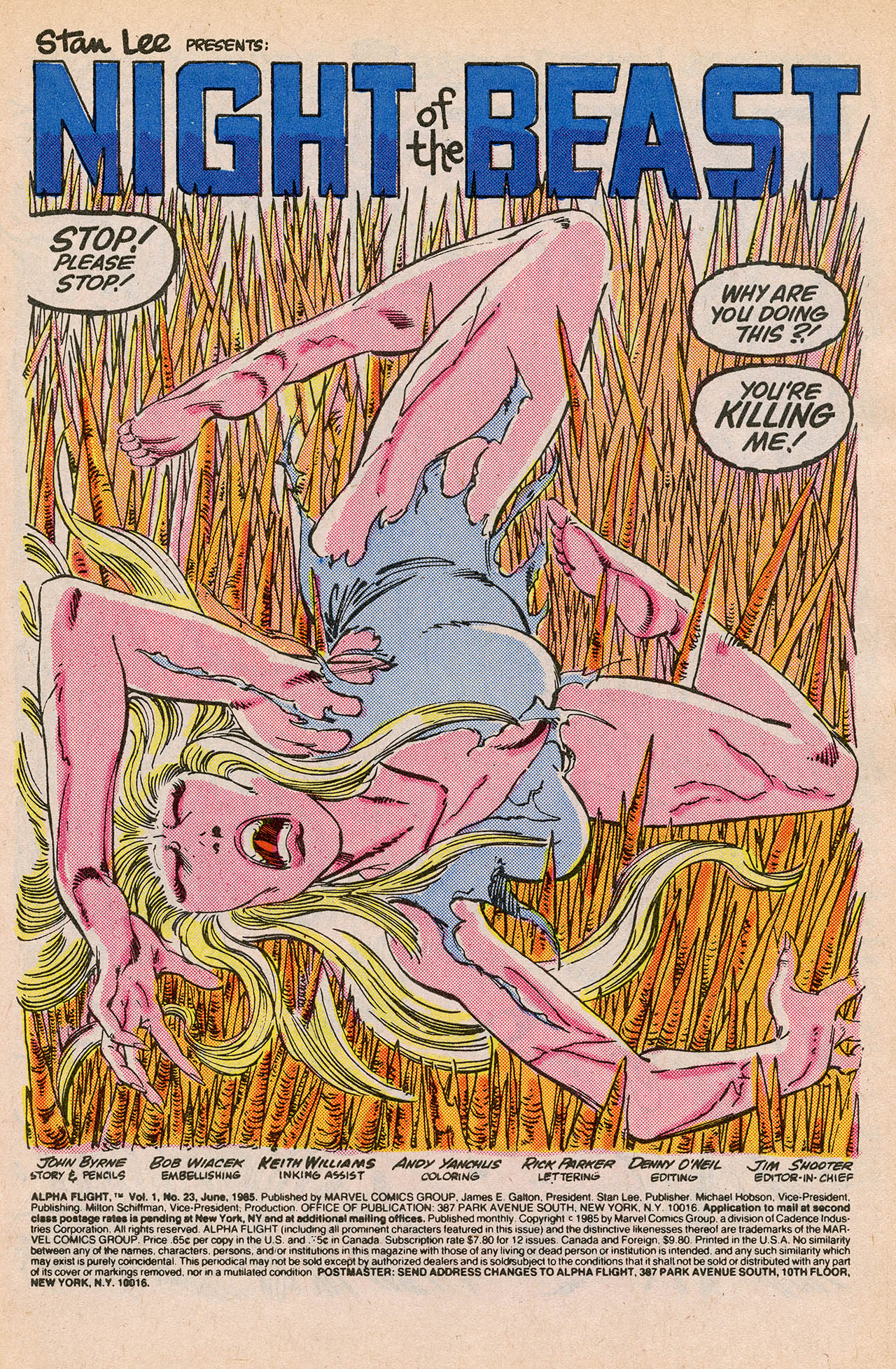Read online Alpha Flight (1983) comic -  Issue #23 - 3