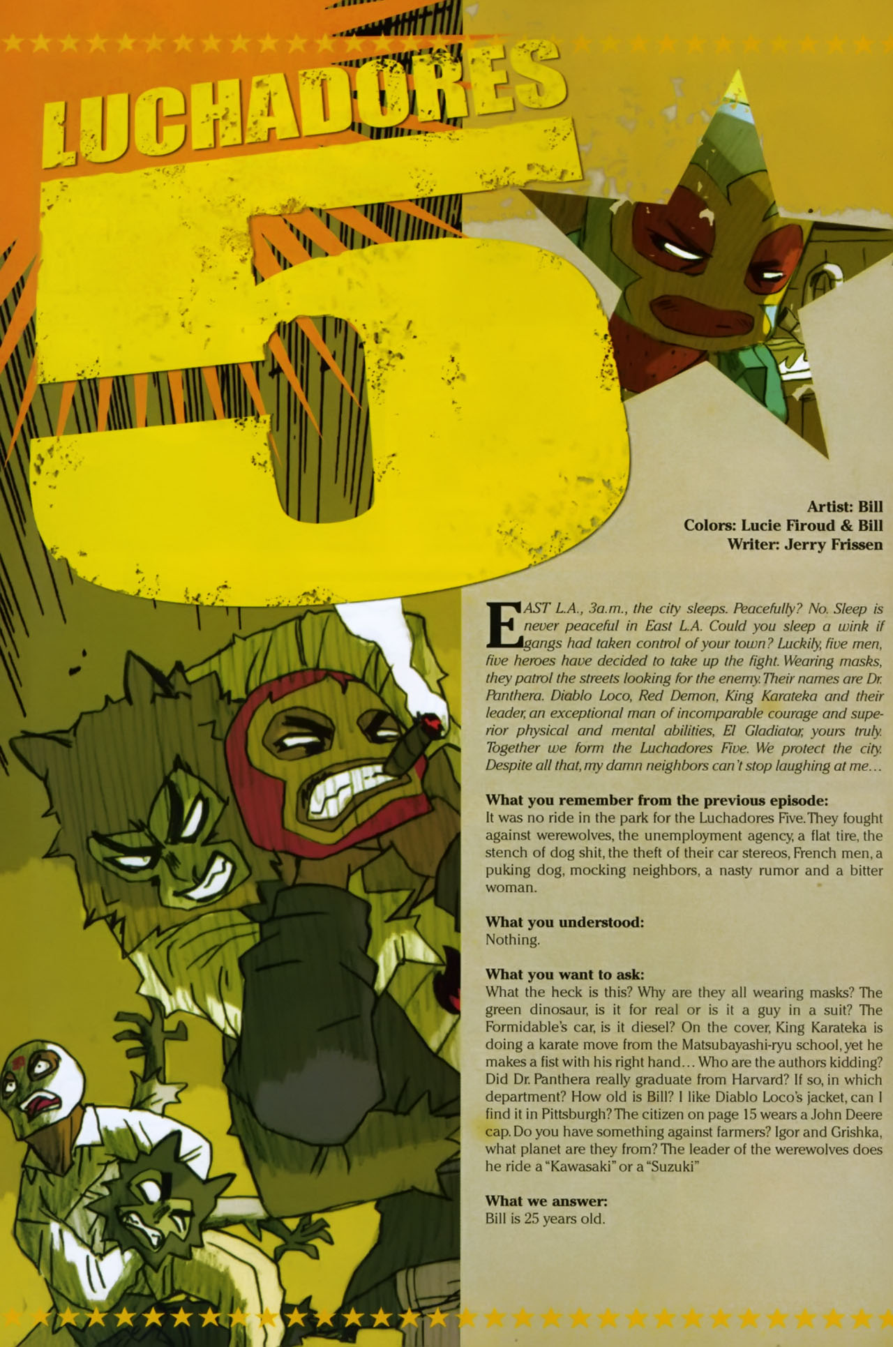 Read online Lucha Libre comic -  Issue #2 - 20