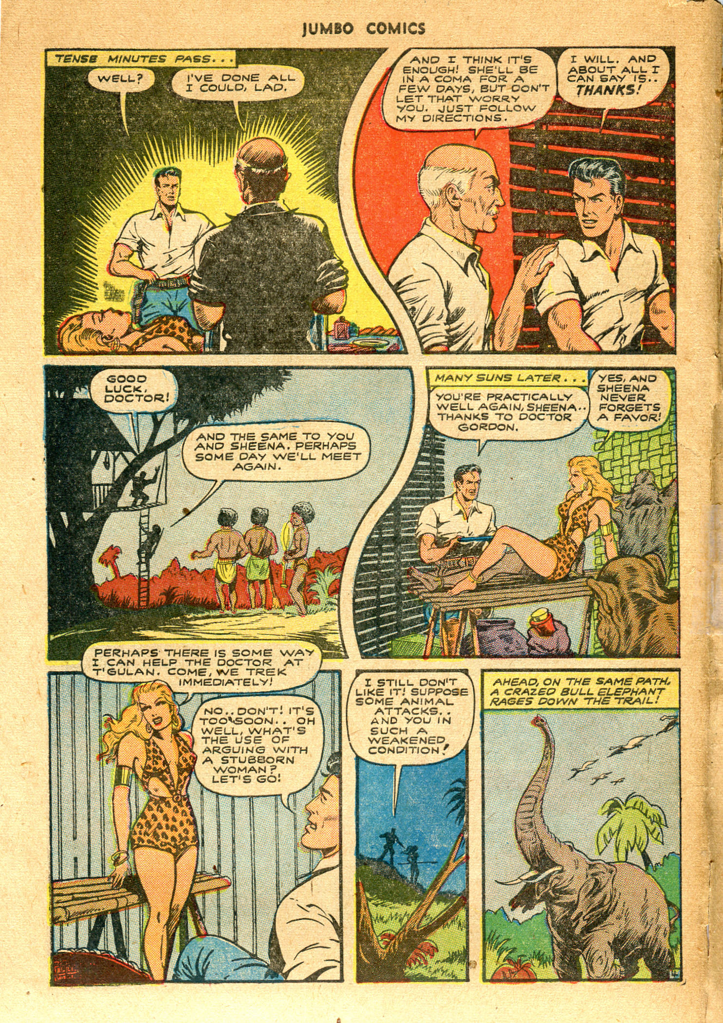 Read online Jumbo Comics comic -  Issue #70 - 6