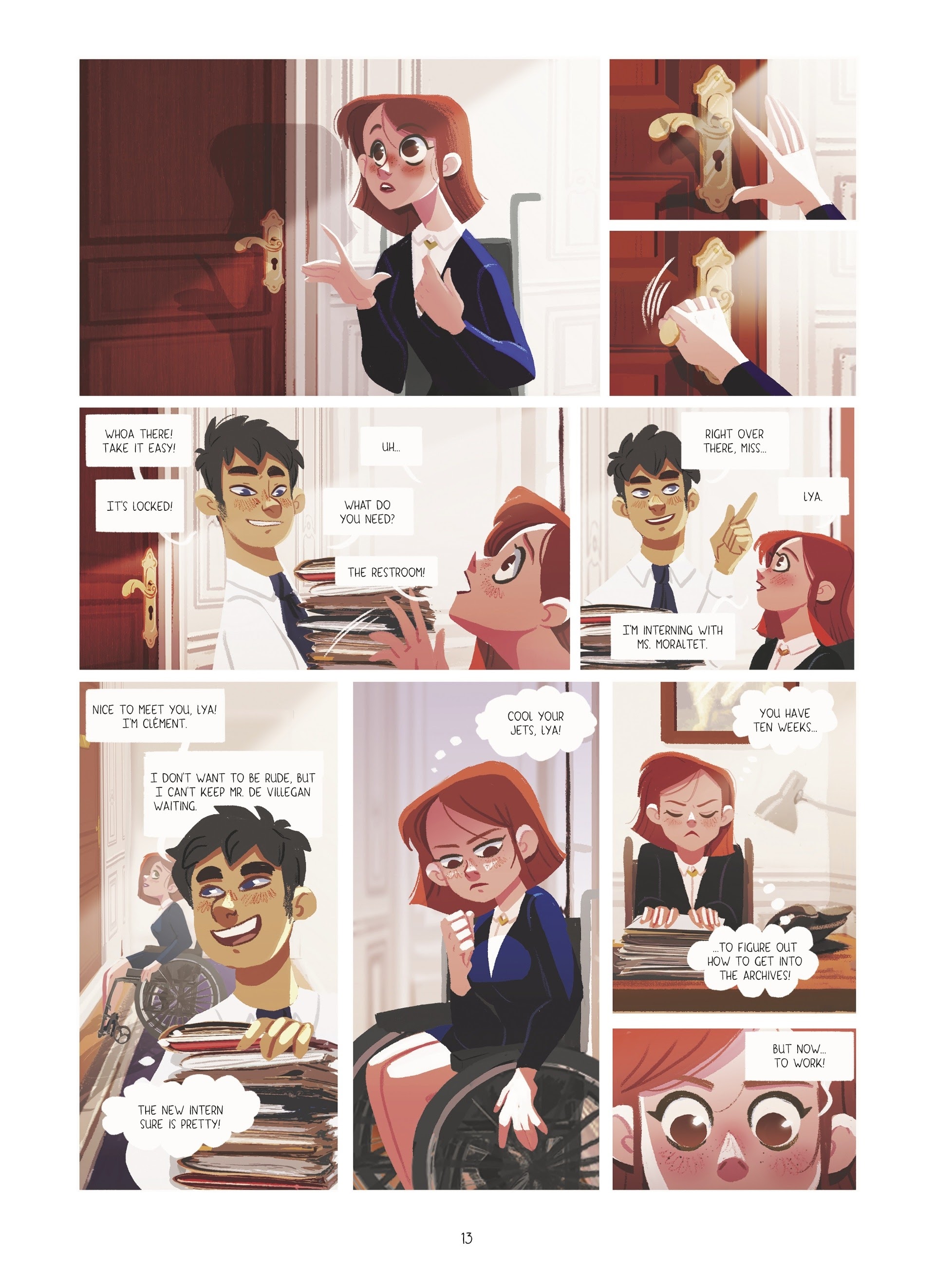 Read online Through Lya's Eyes comic -  Issue #1 - 13