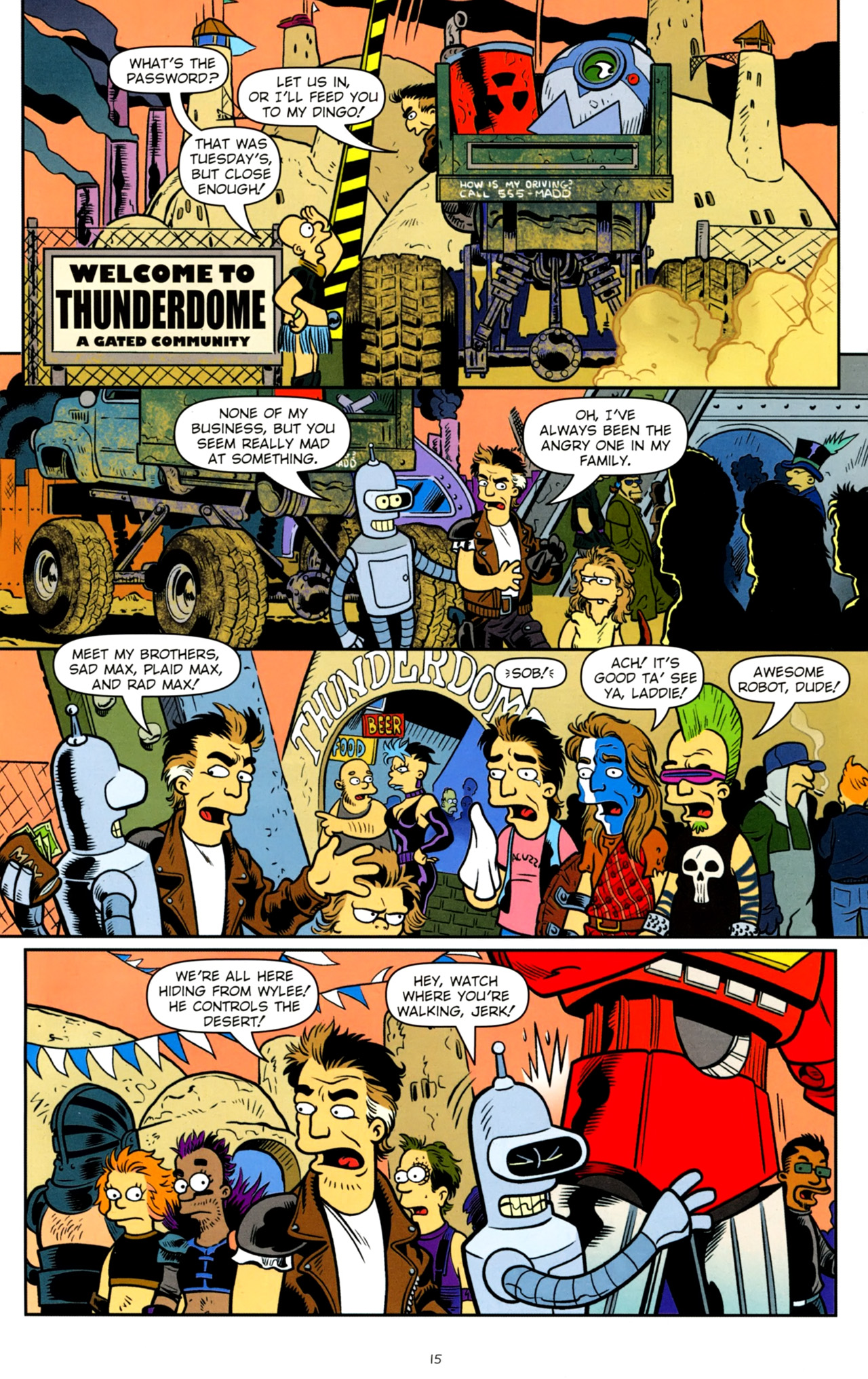 Read online Futurama Comics comic -  Issue #55 - 12