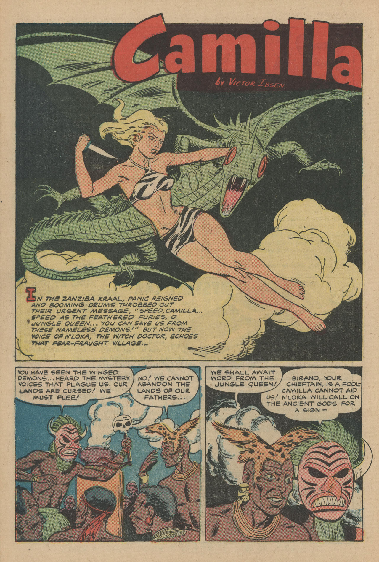 Read online Jungle Comics comic -  Issue #132 - 40
