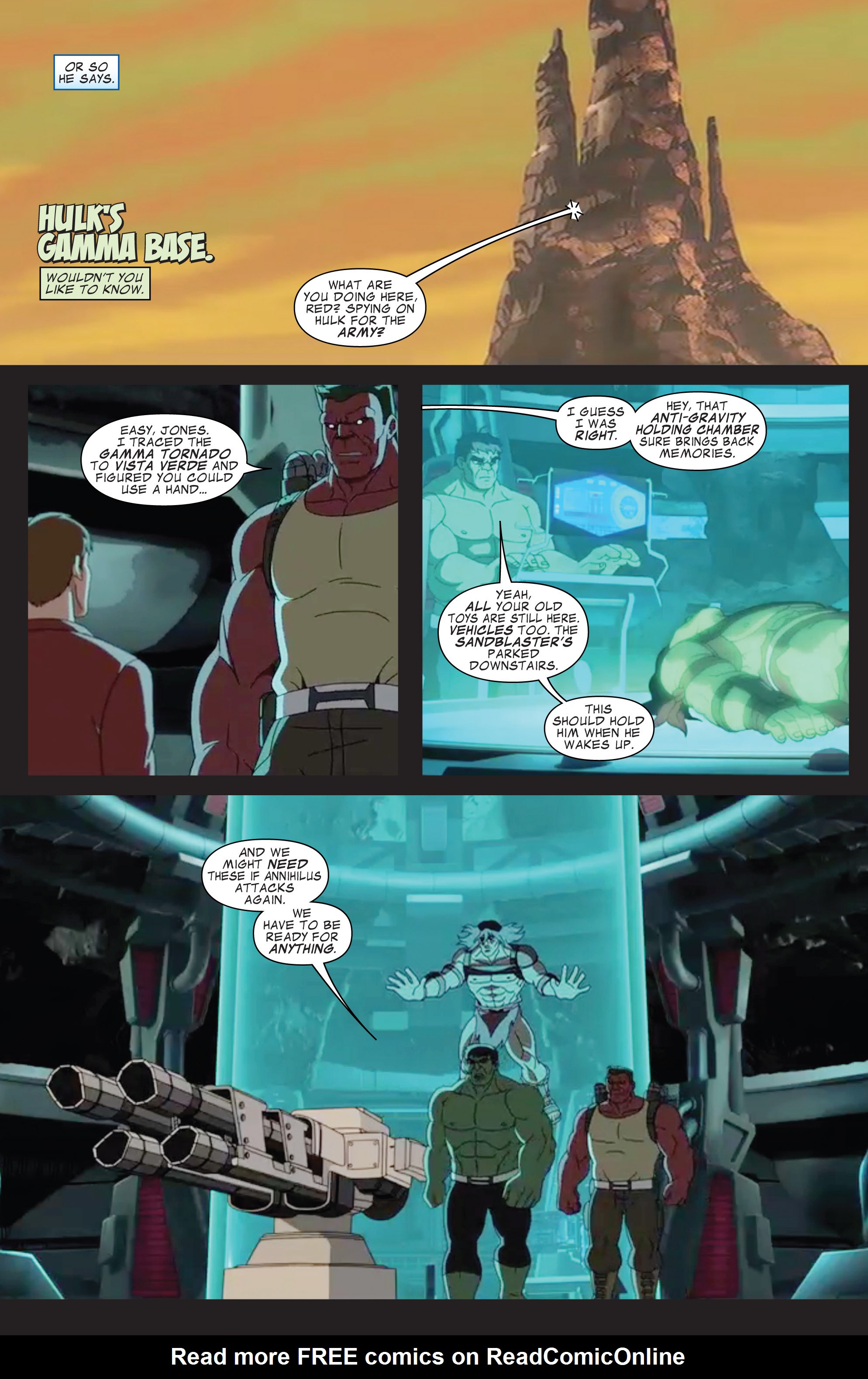 Read online Marvel Universe Hulk: Agents of S.M.A.S.H. comic -  Issue #1 - 13